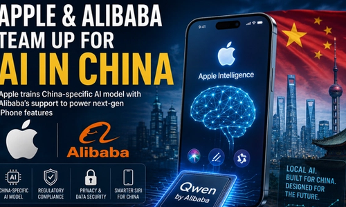 Apple Trains Custom AI Model for China Market with Support from Alibaba