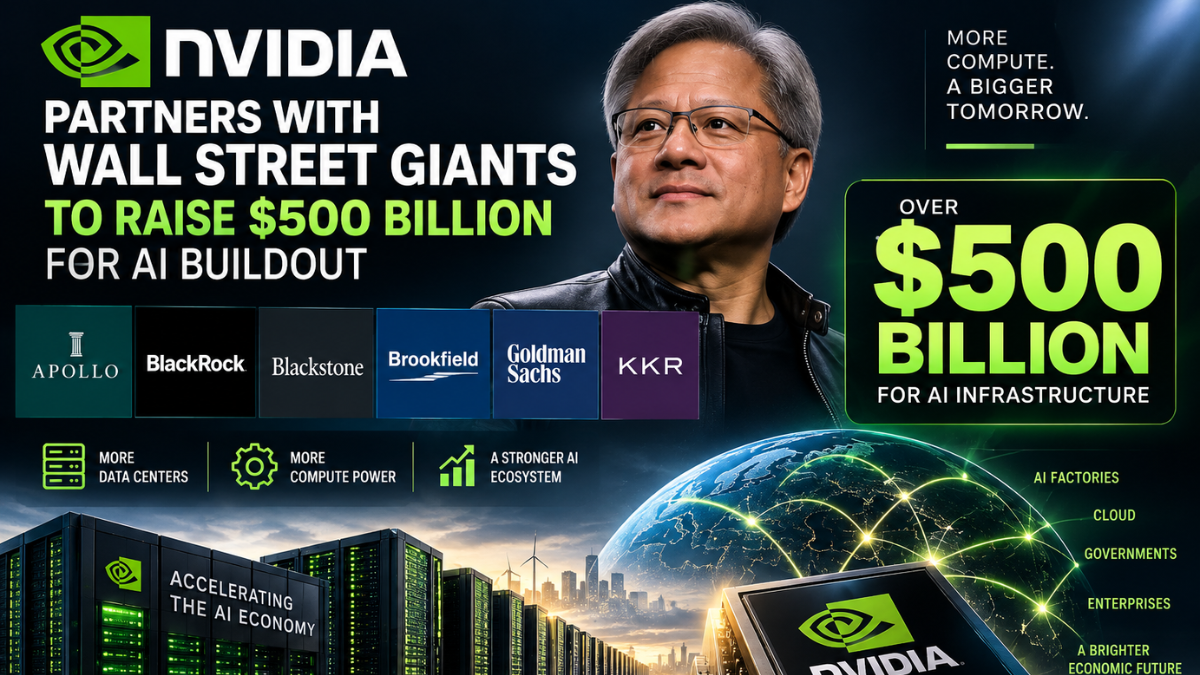 Nvidia Partners With Wall Street for $500B AI Financing