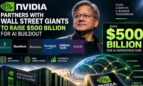 Nvidia Partners With Wall Street for $500B AI Financing