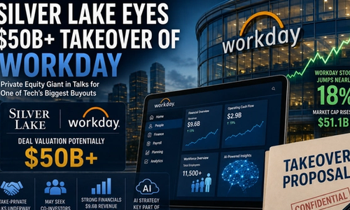 Silver Lake in Talks to Buy Workday in Mega Software Deal