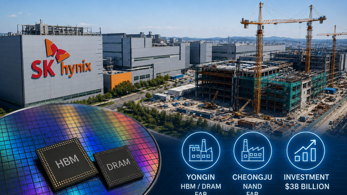 SK Hynix Approves $38B Investment for South Korea Chip Fabs