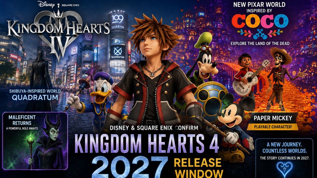 Kingdom Hearts 4 Set for 2027 Release With Coco World