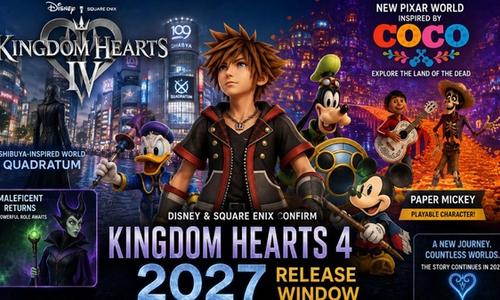 Kingdom Hearts 4 Set for 2027 Release With Coco World