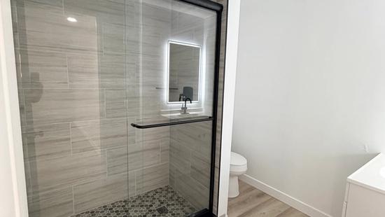 Complete Modern Bathroom With Sink