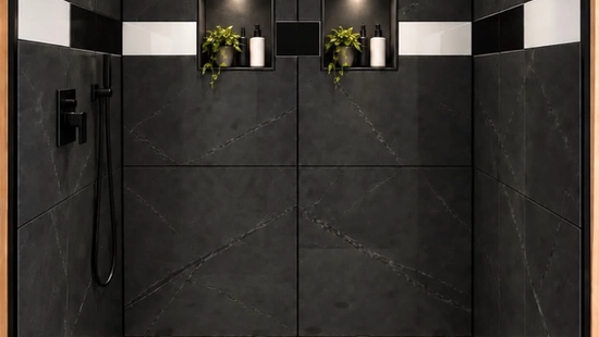 Modern Bathroom Install And Finish In Lehi