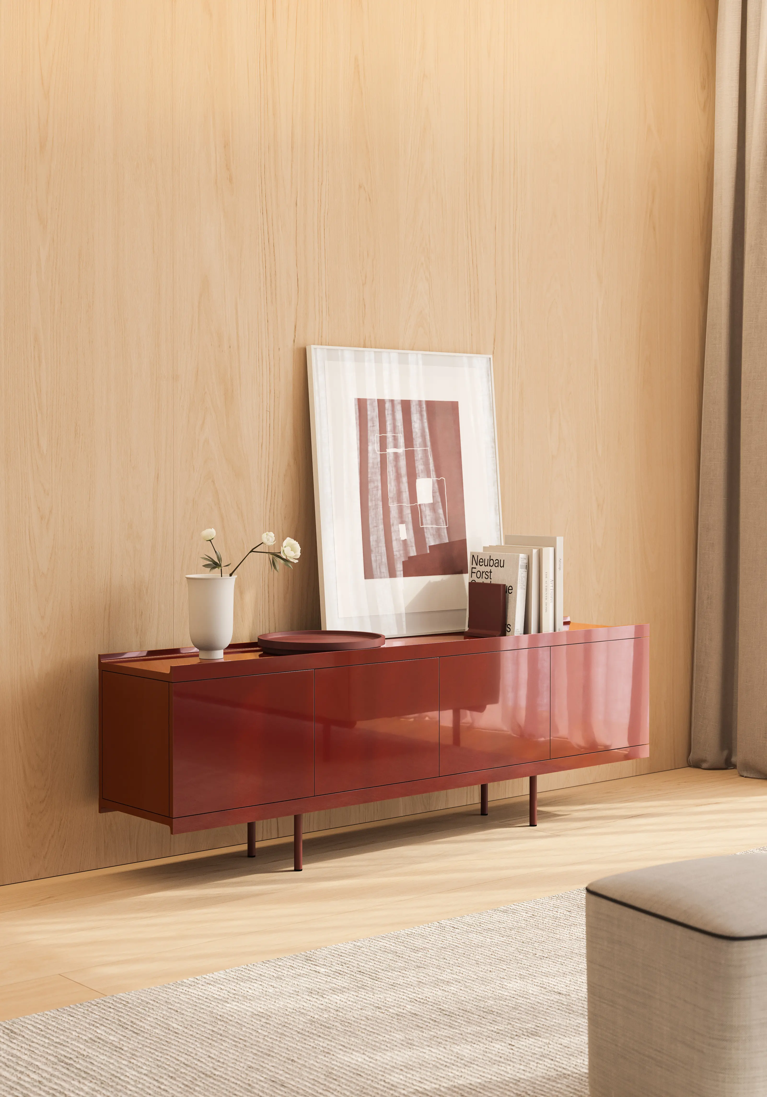 Beam sideboard