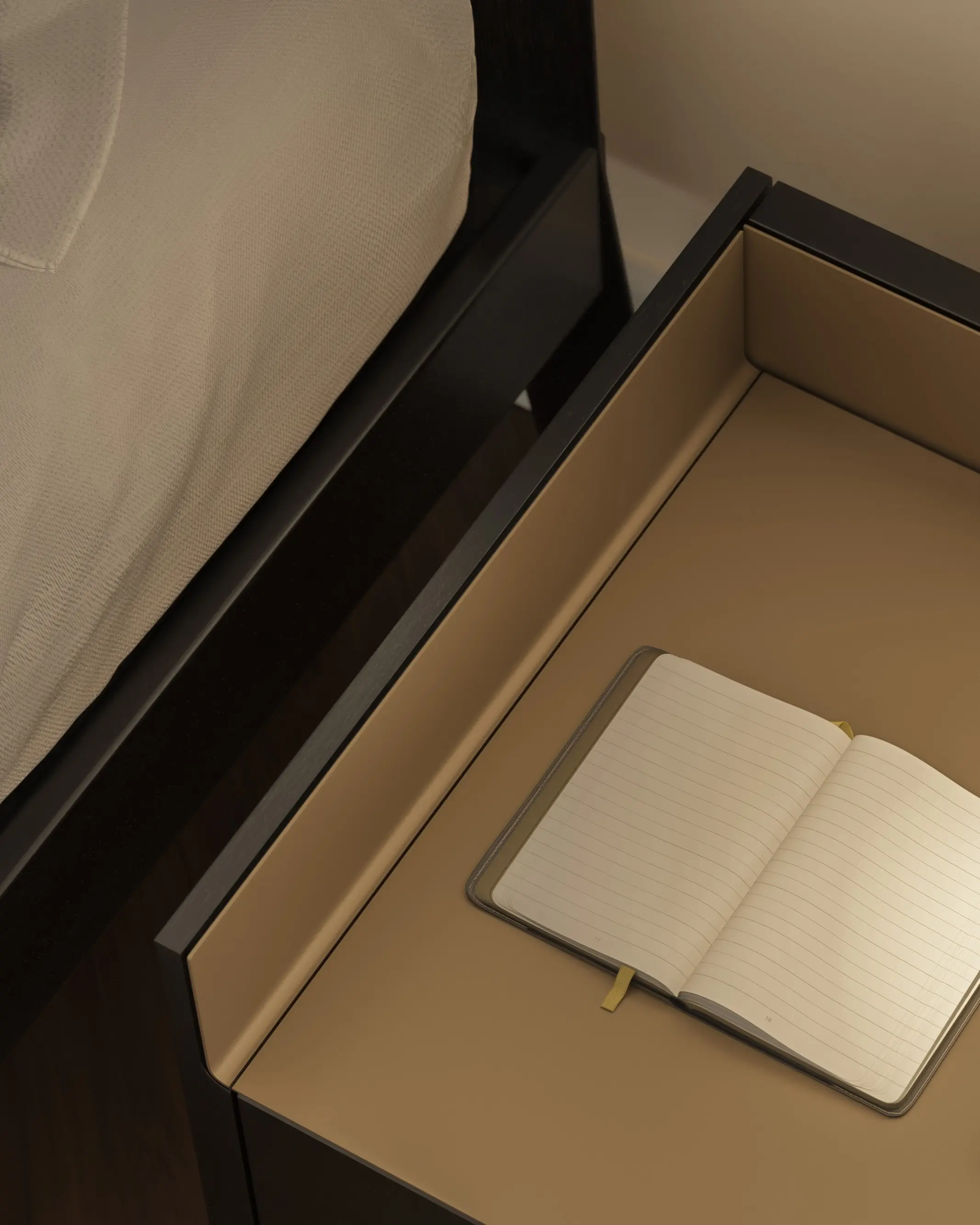 Stockholm bedside table