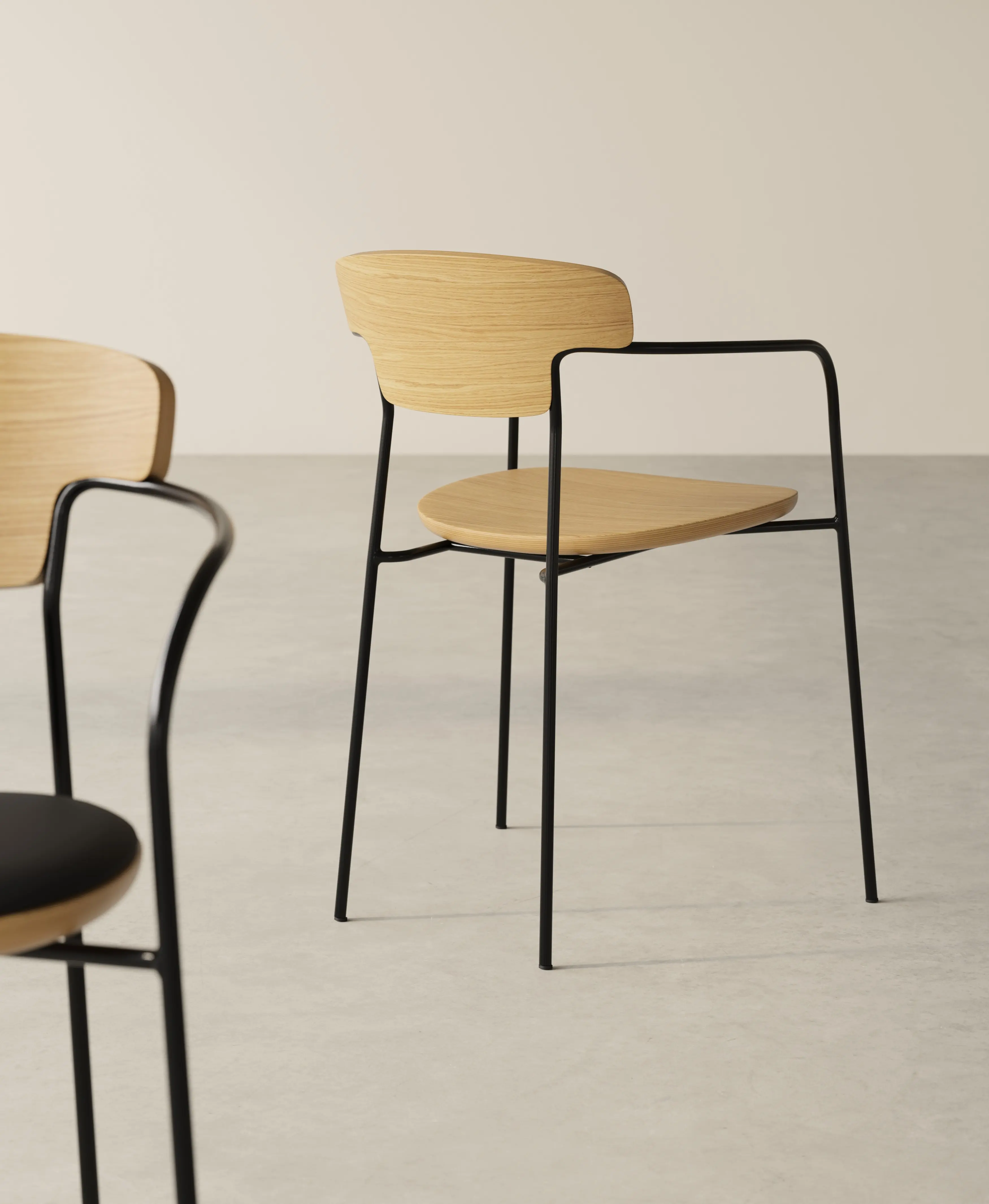 Pecan chair