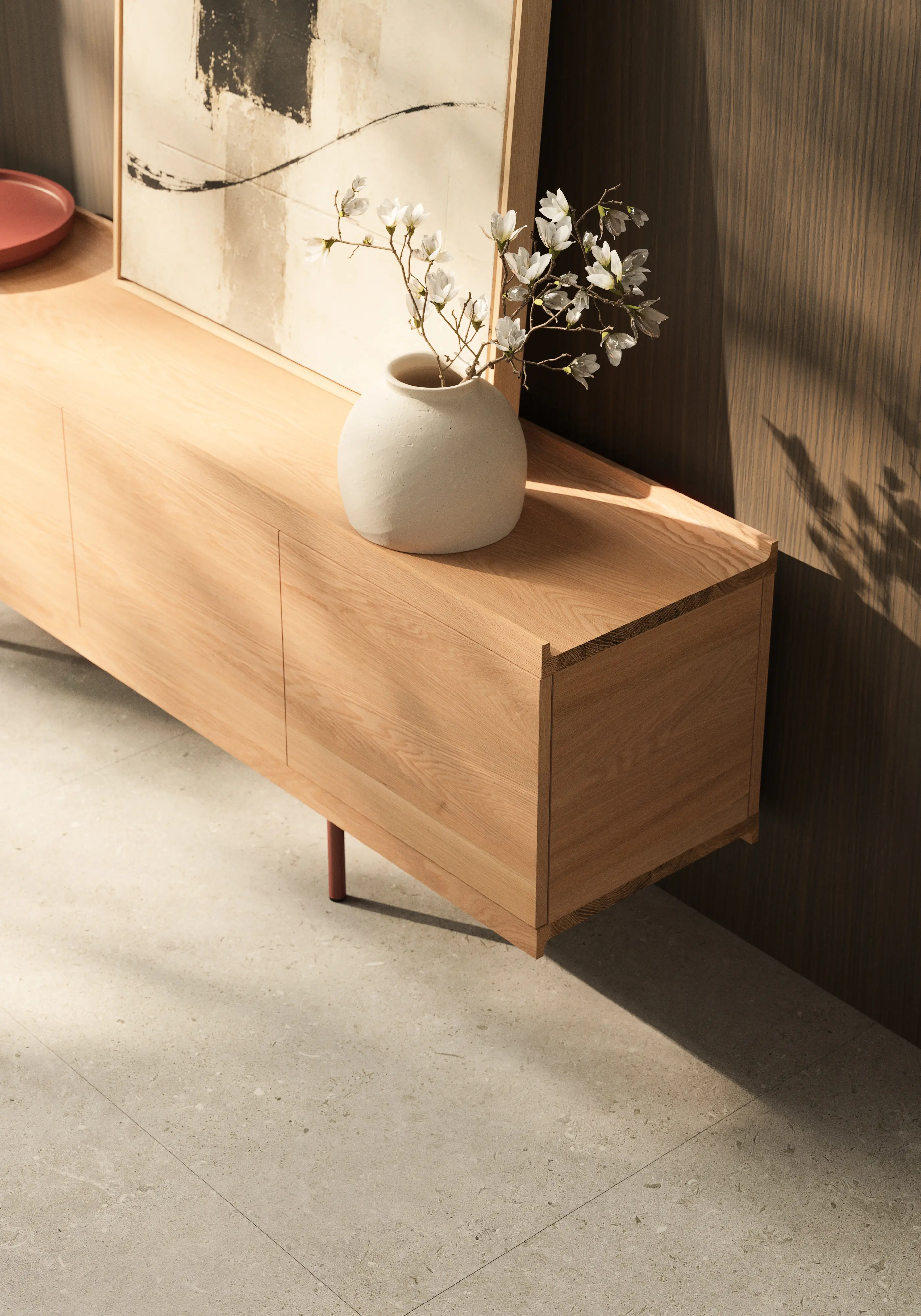 Beam sideboard