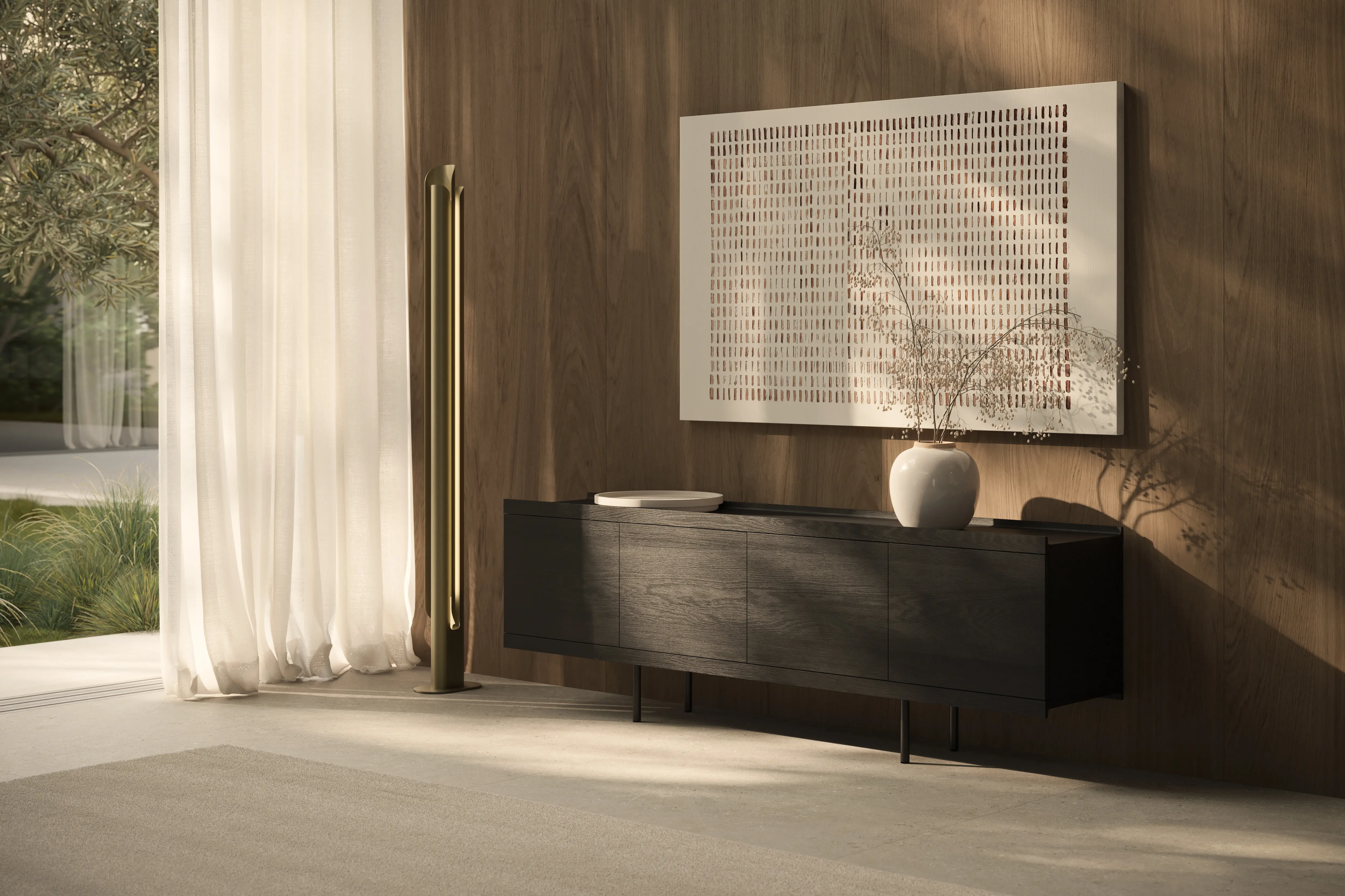 Beam sideboard
