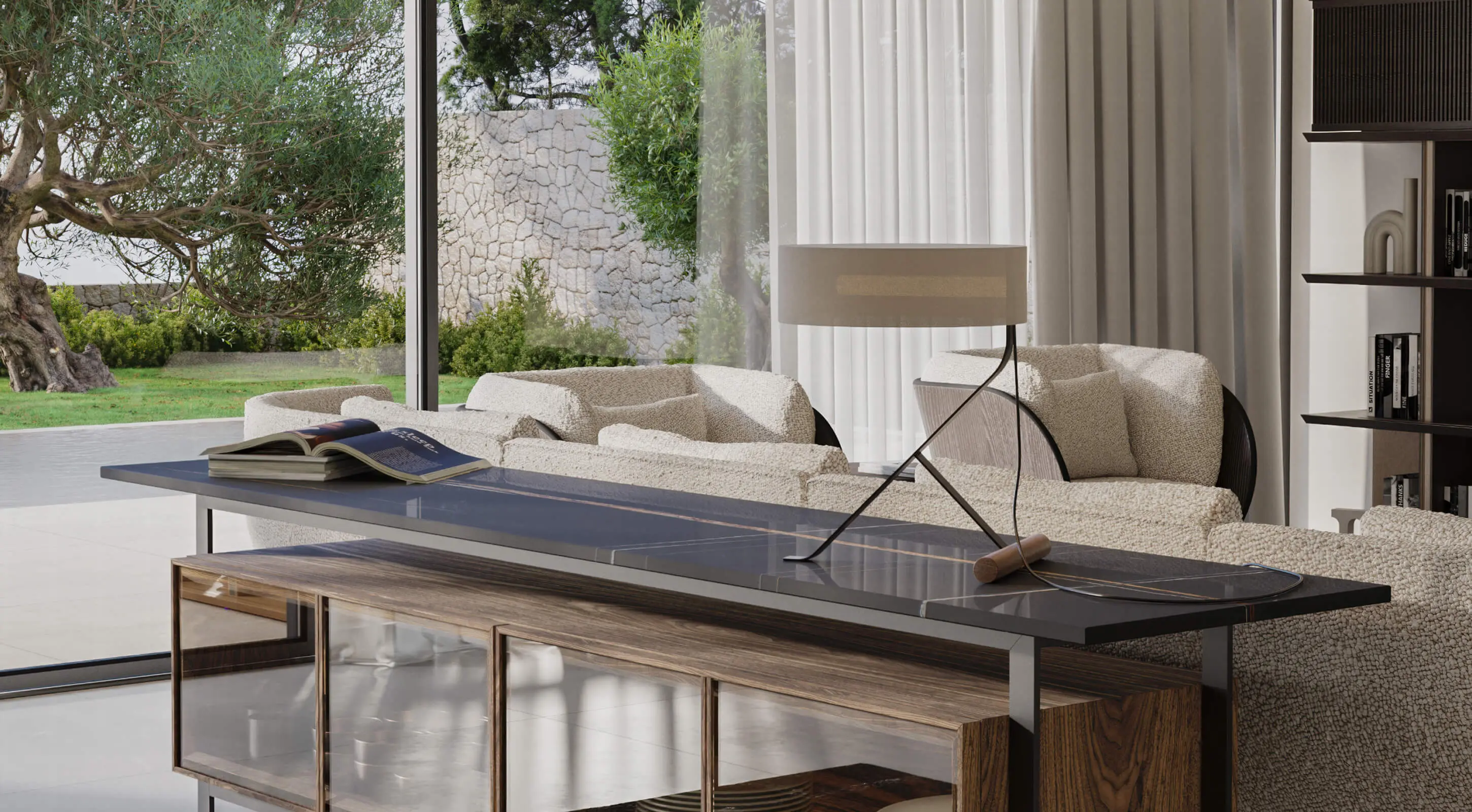 Stockholm sideboard in a residential interior