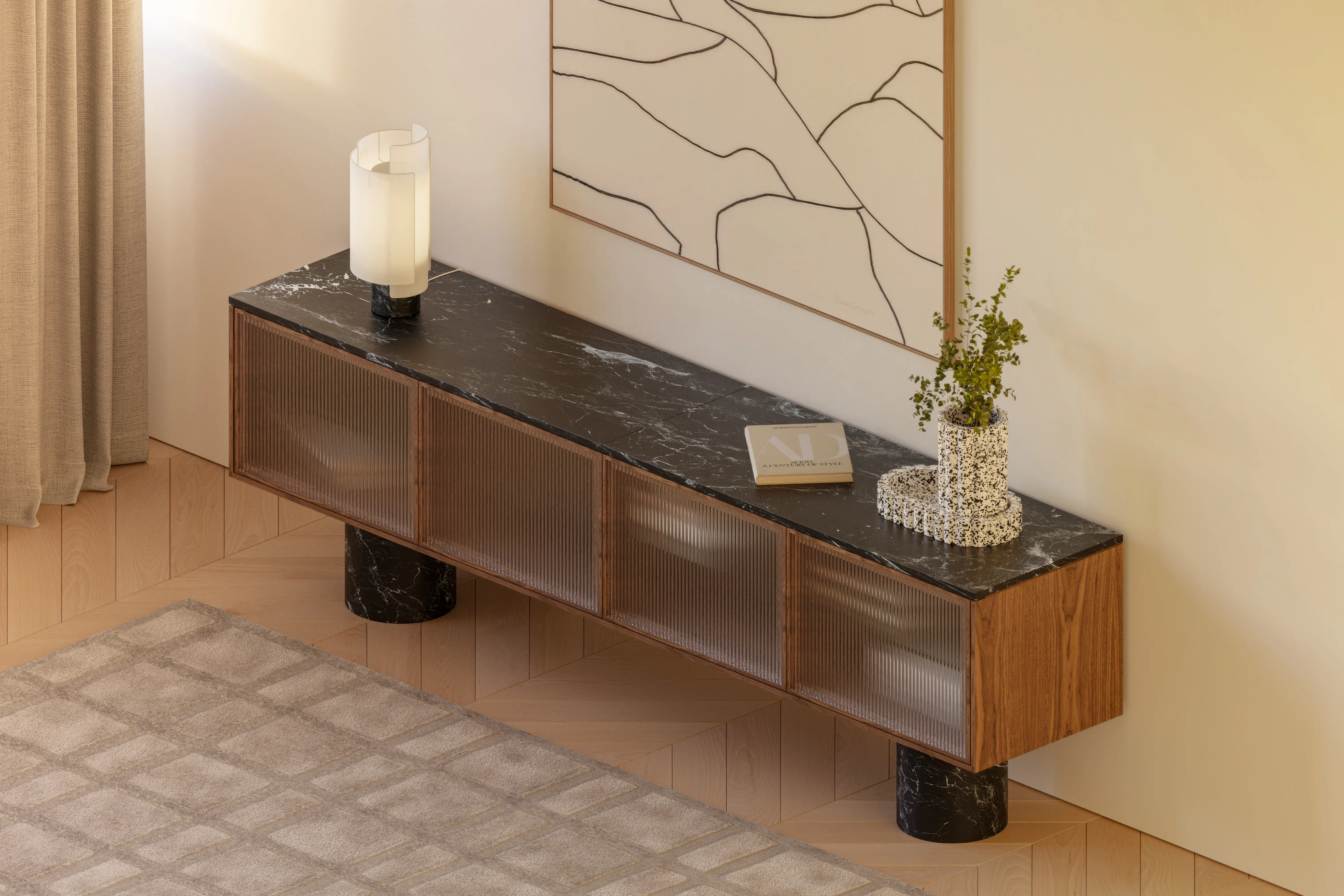 Stockholm sideboards in a meeting room