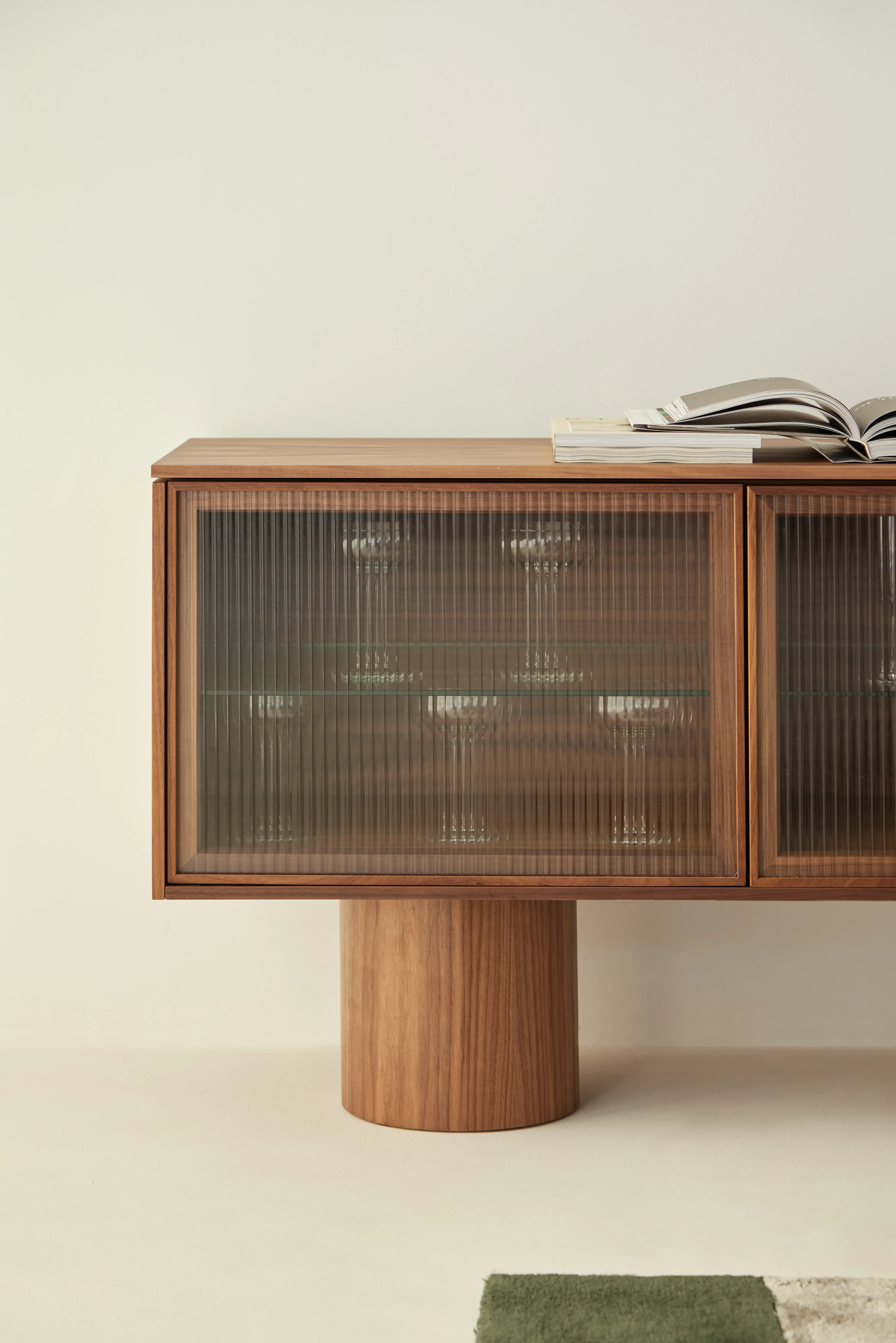 Stockholm Technic sideboard in a bright living room