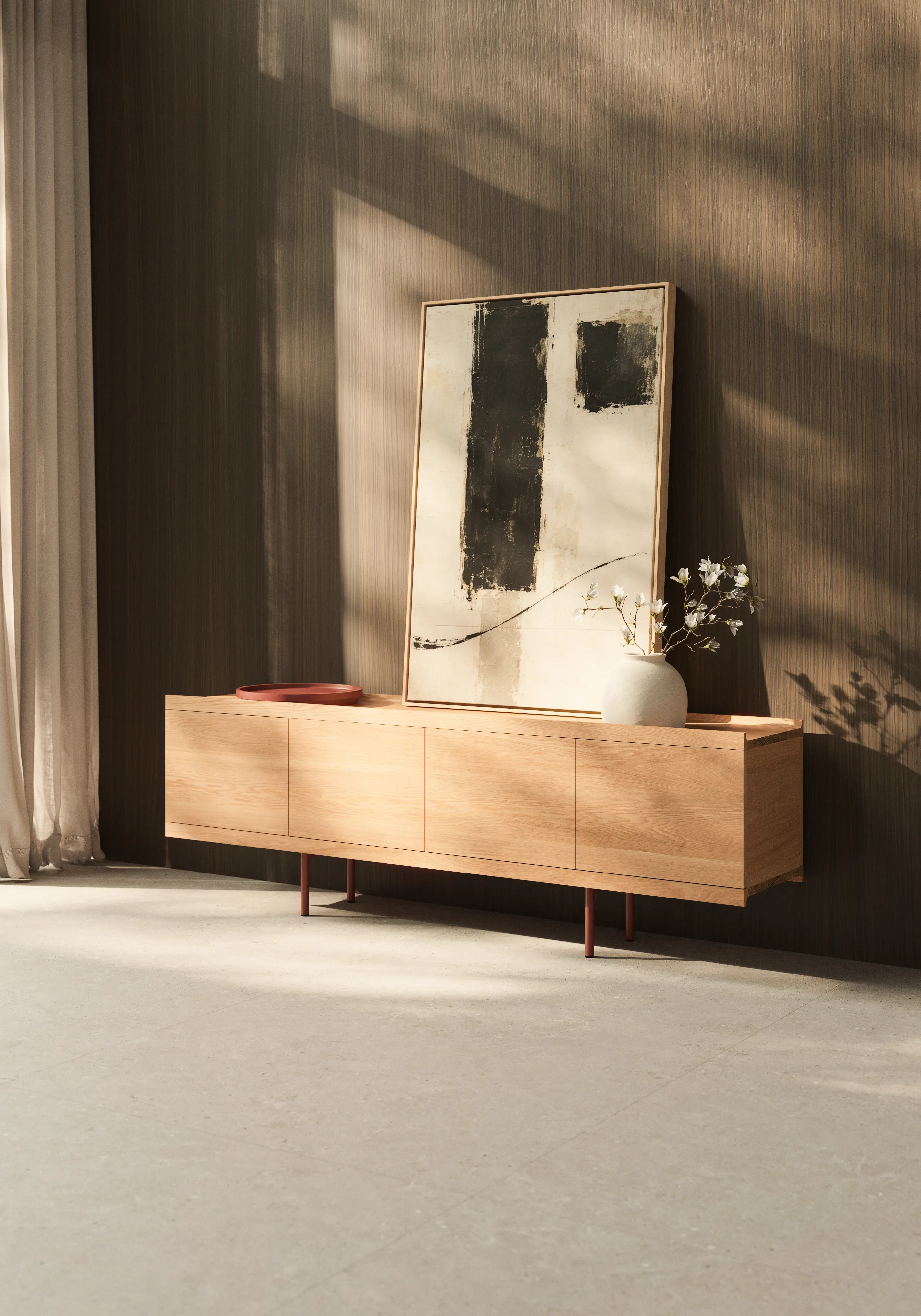 Beam sideboard