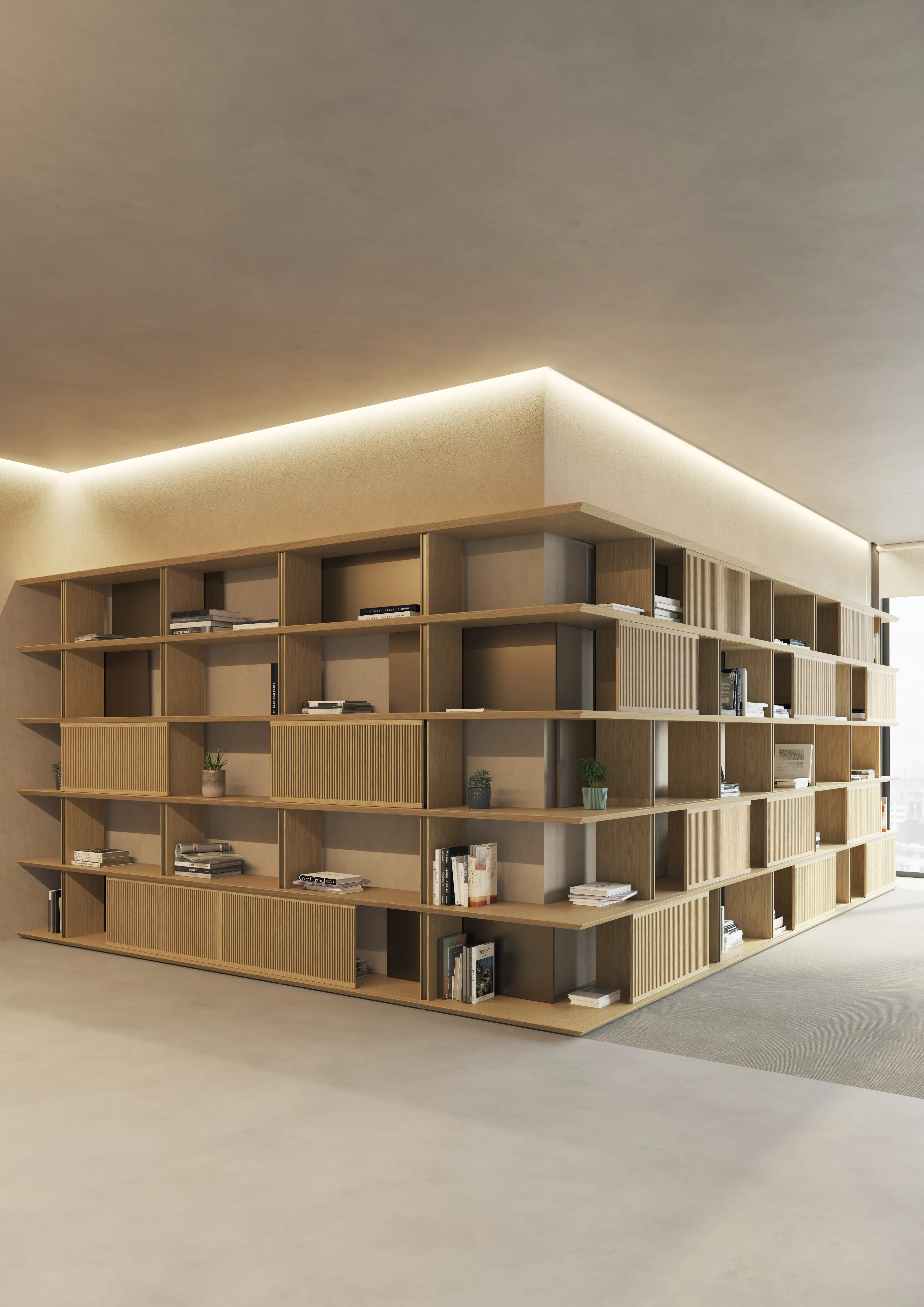 Stockholm bookshelf