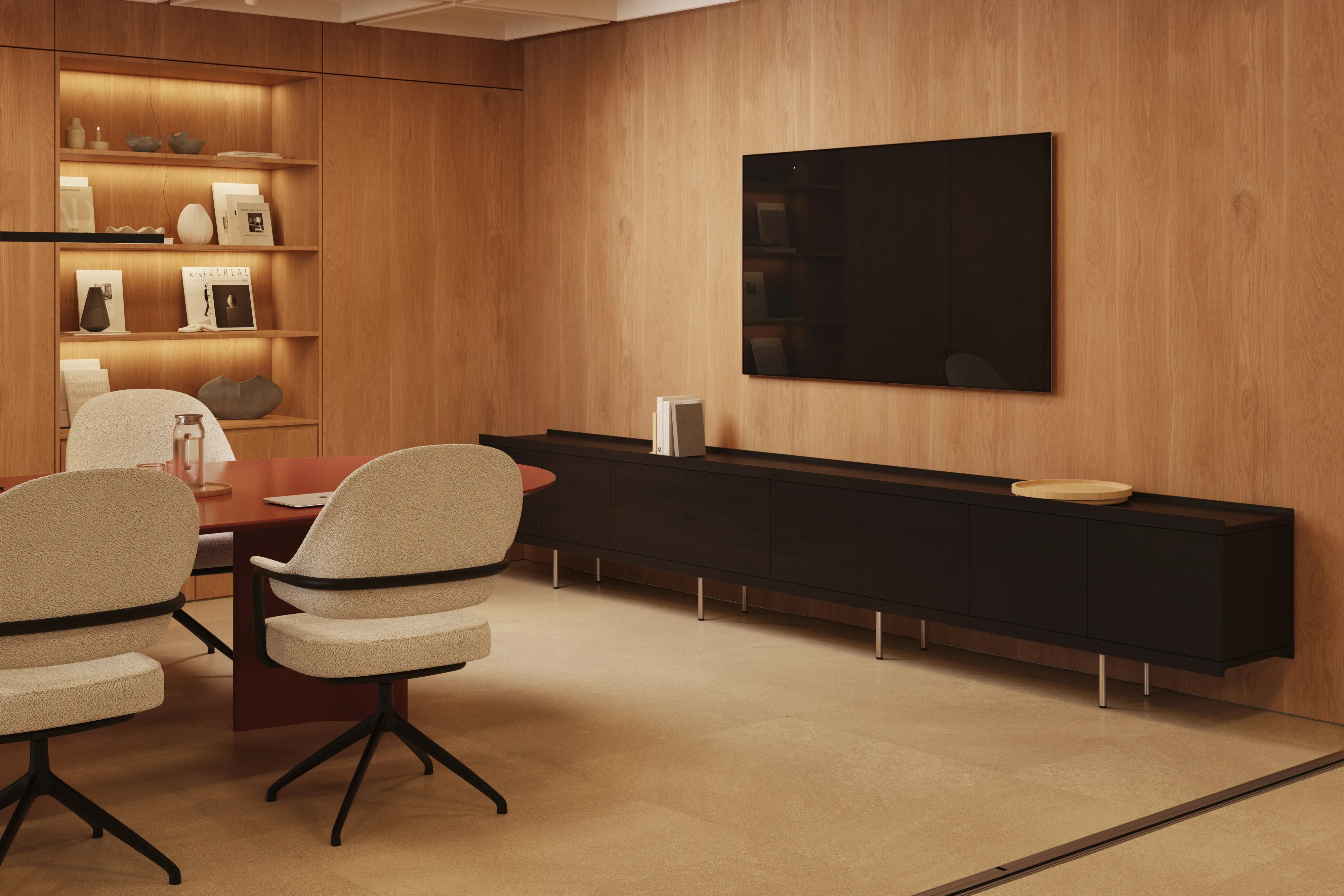 Beam sideboard