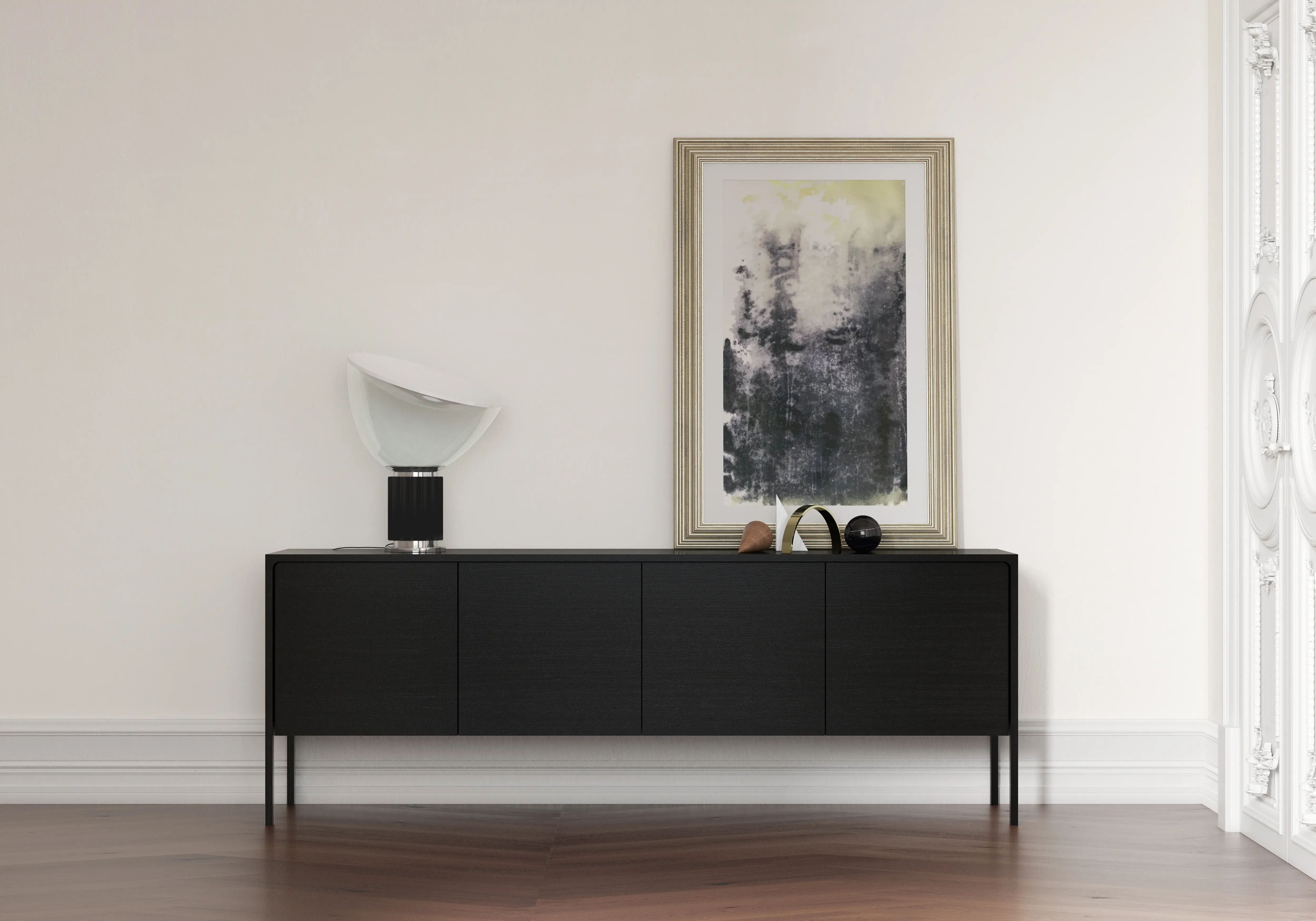 Tactile sideboard
