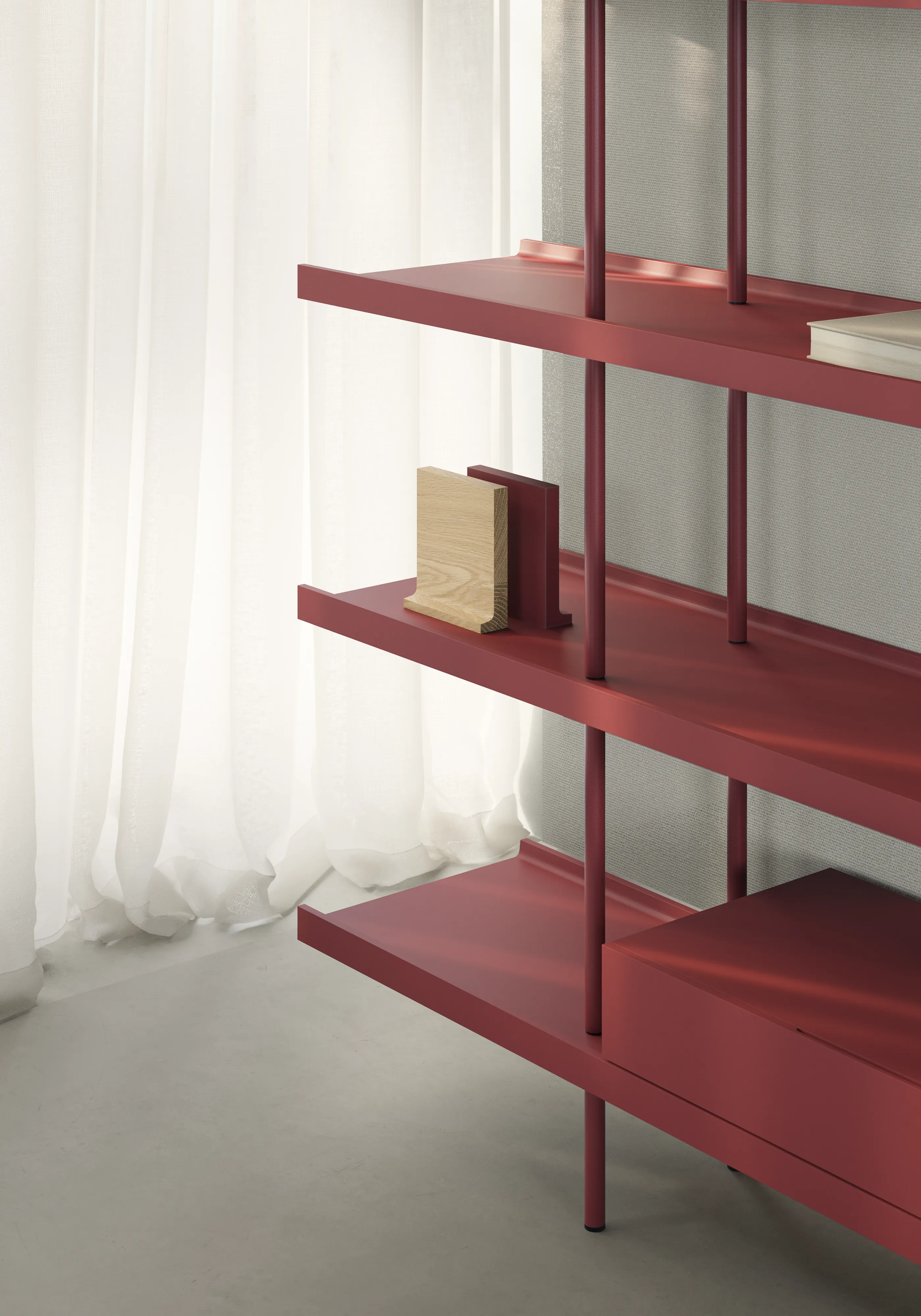 Beam bookshelf