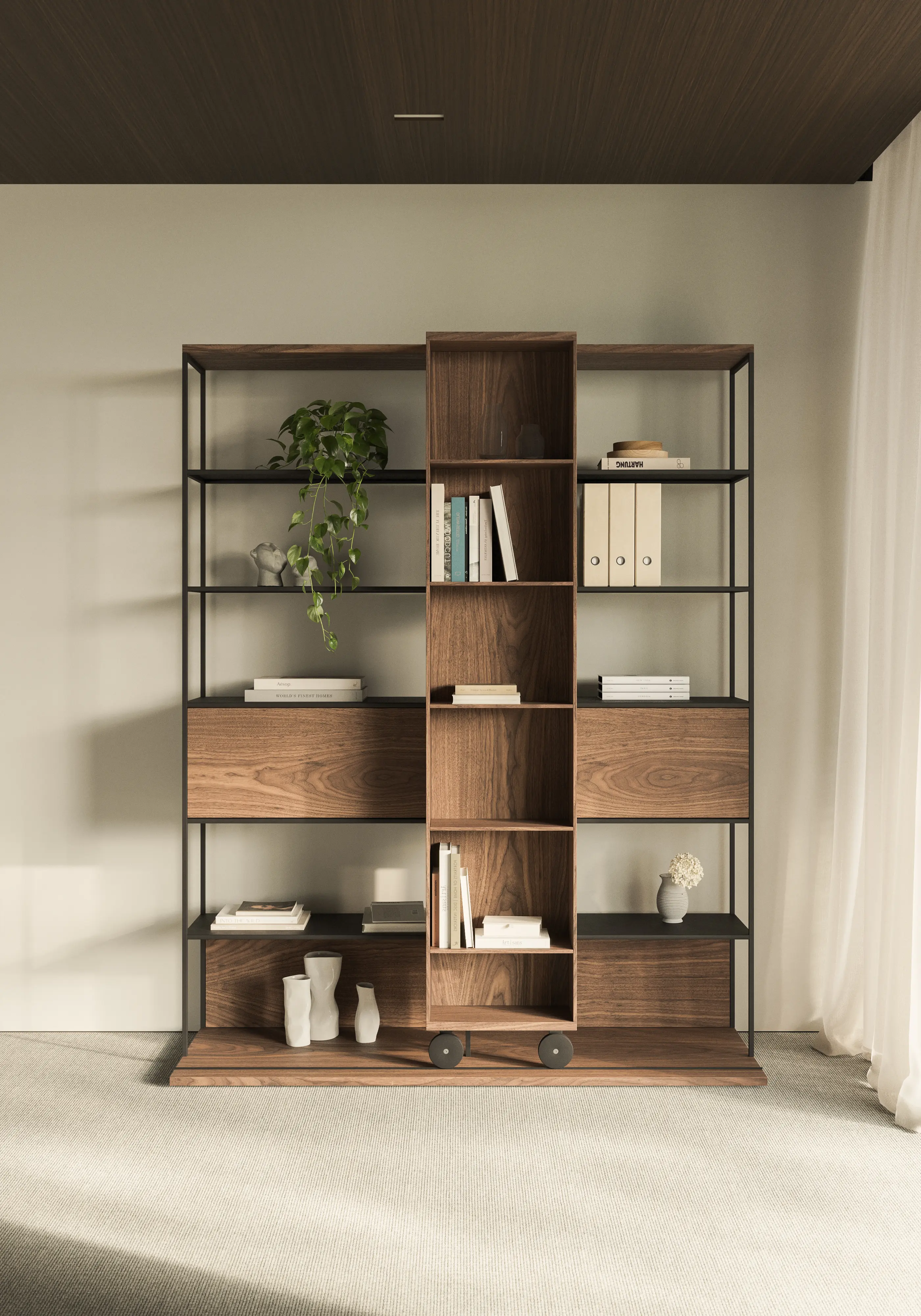 Literatura Open bookcase
