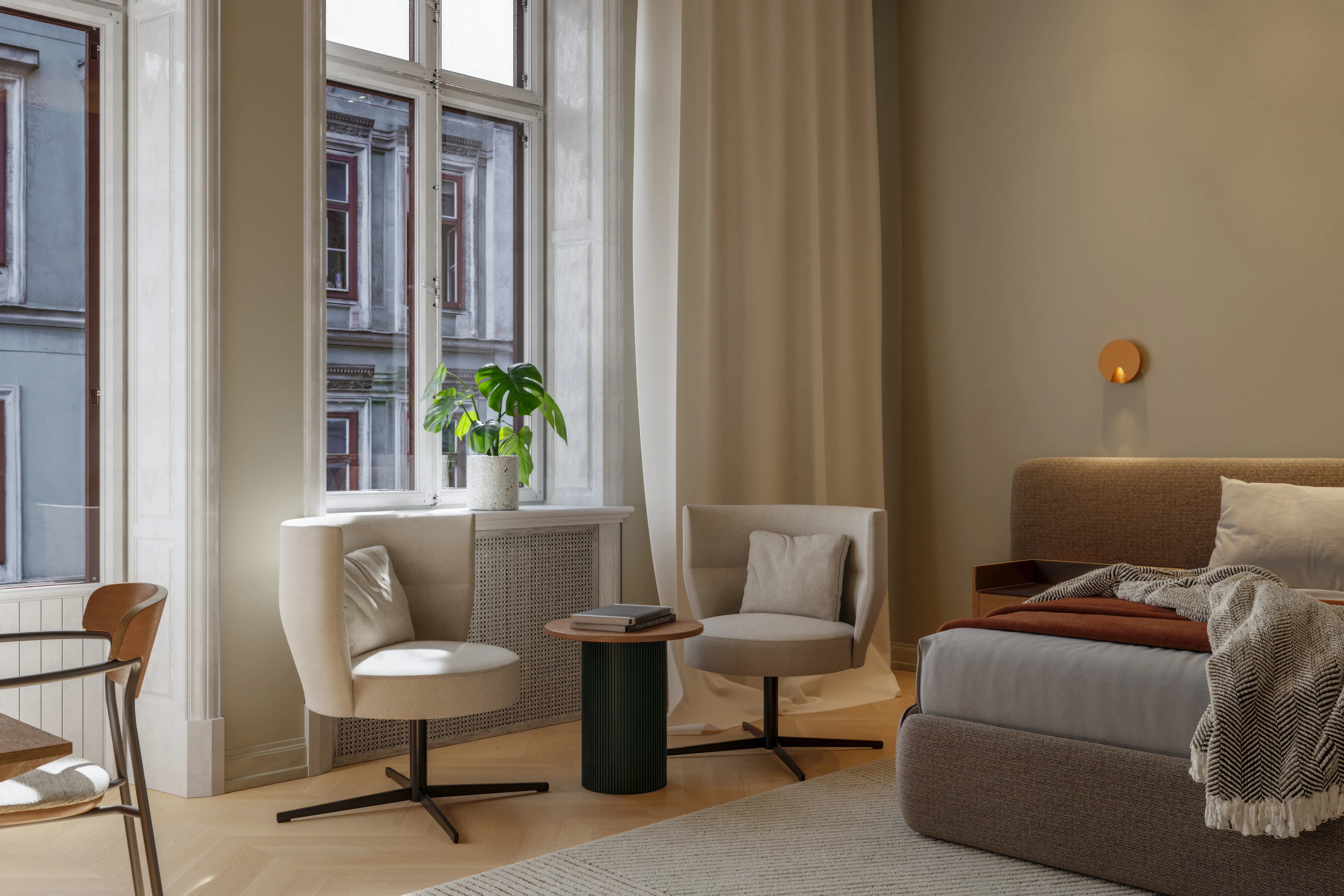 Stockholm bedside table