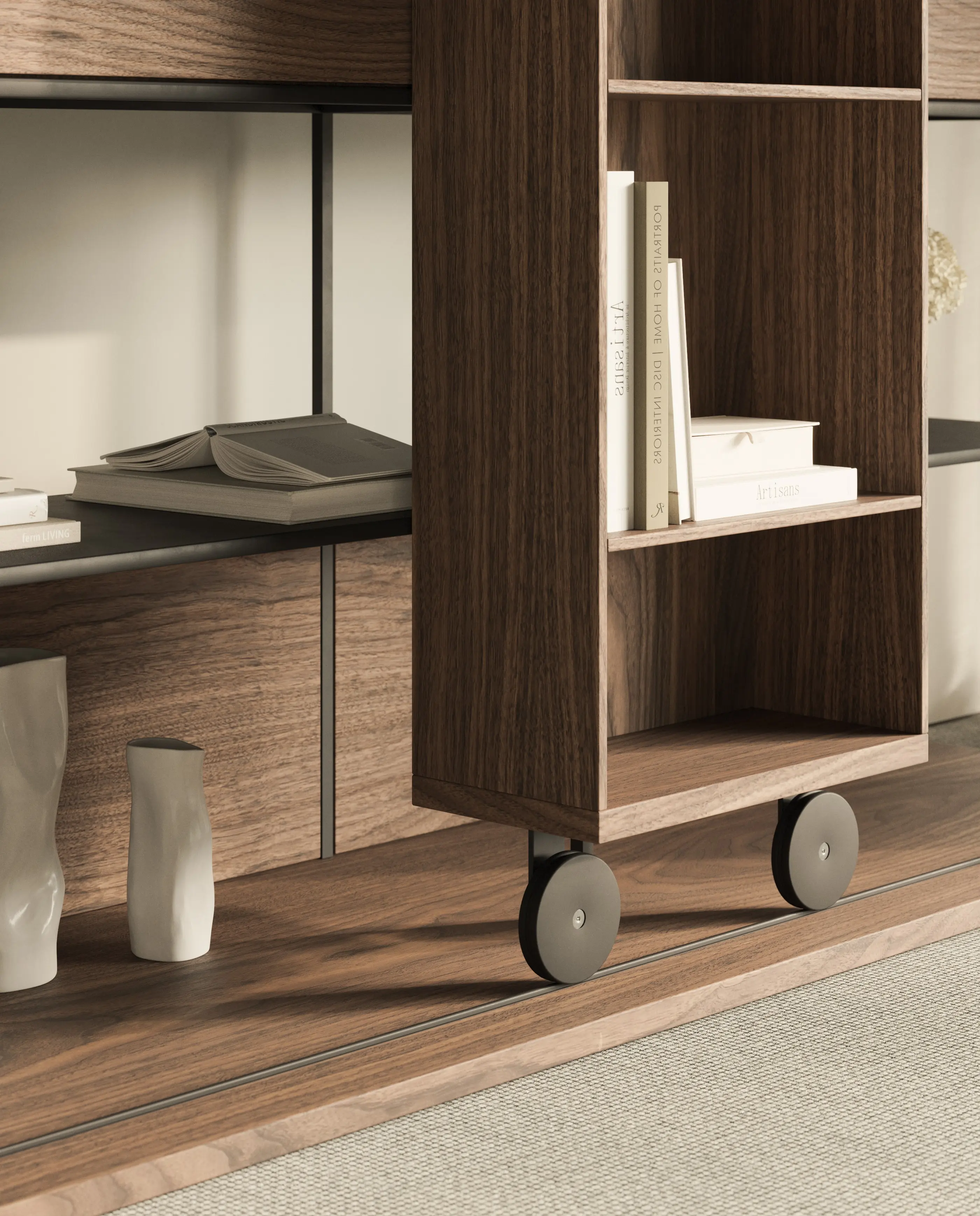 Literatura Open bookshelf