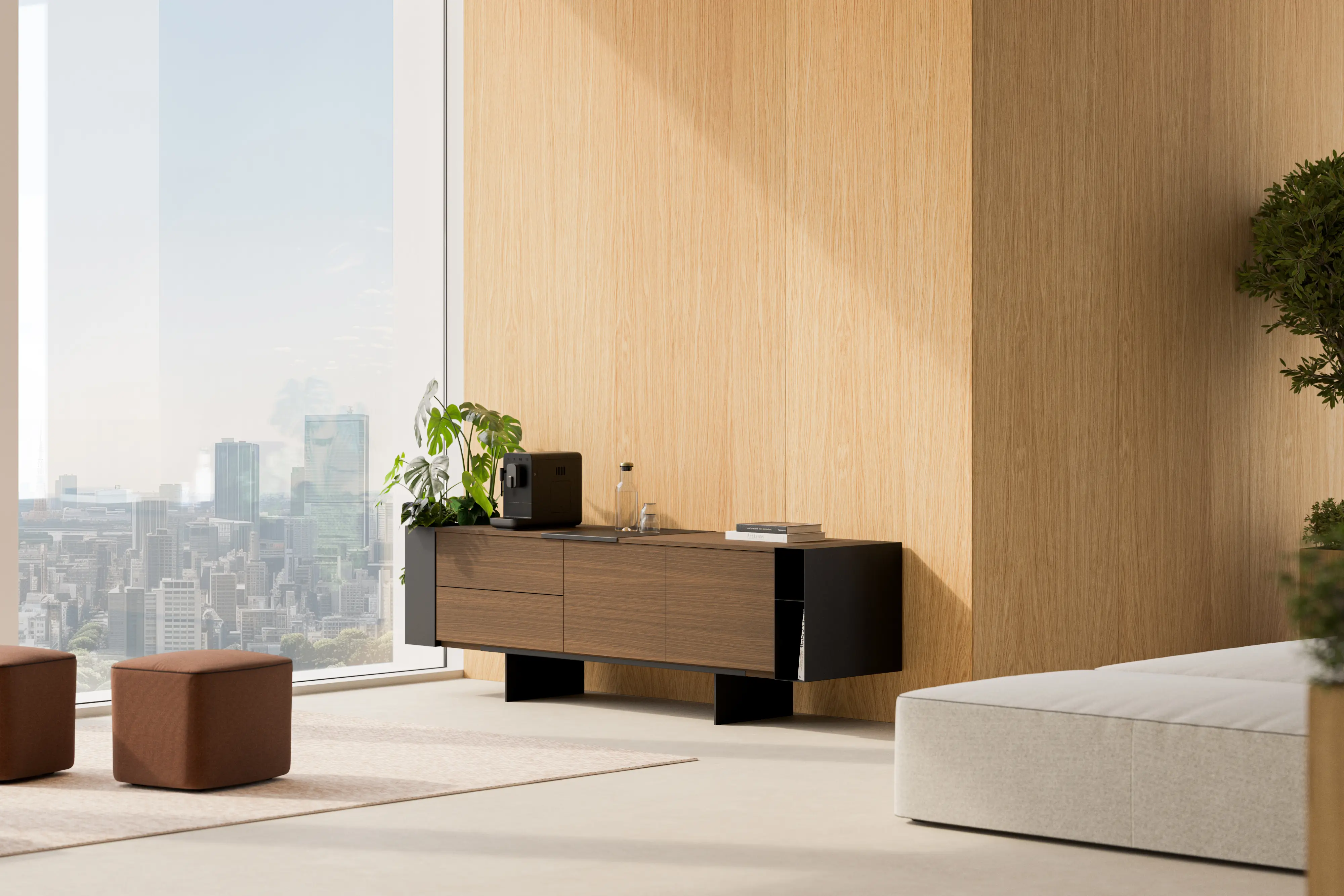 Stockholm sideboard in a residential interior