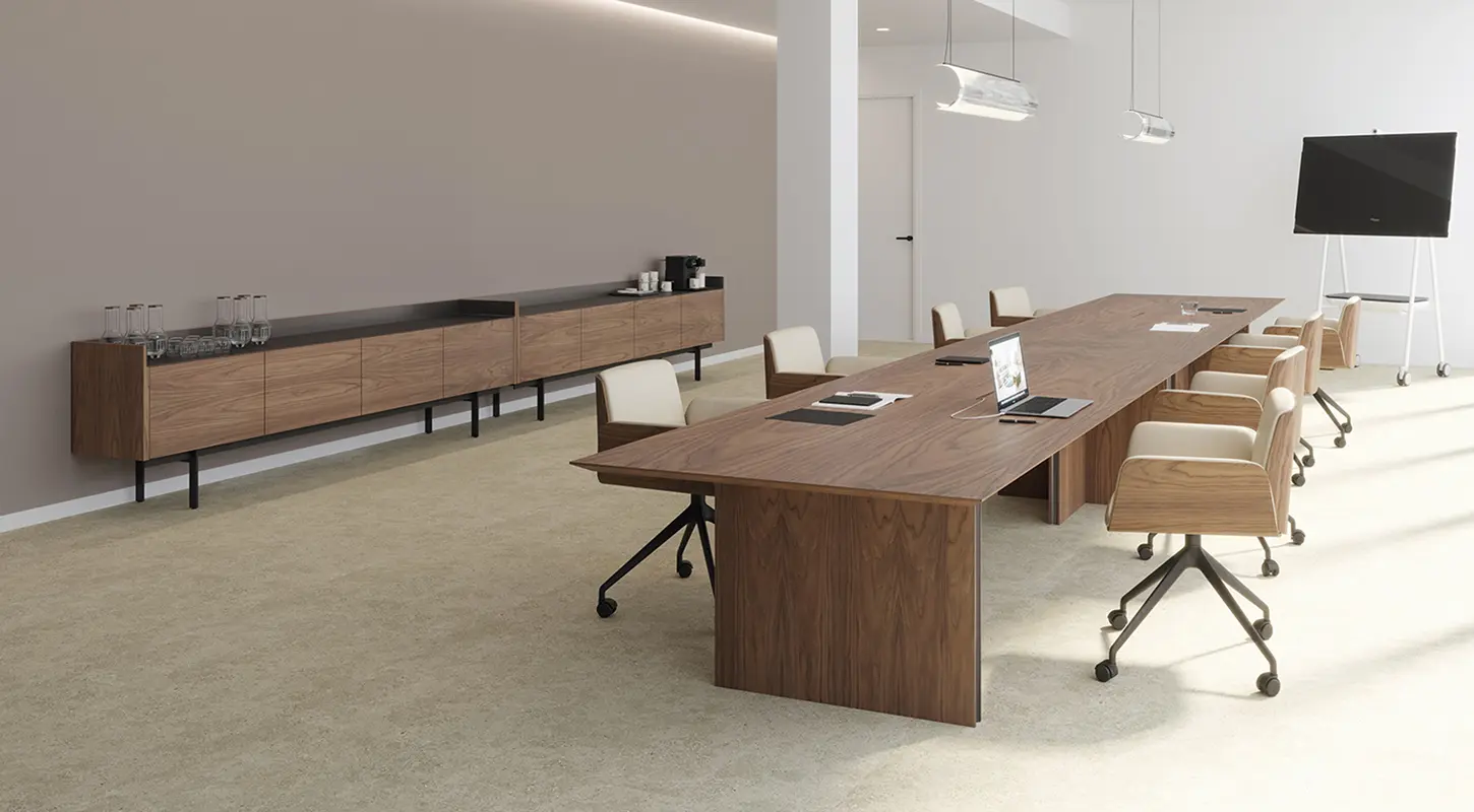 Stockholm sideboards in a meeting room
