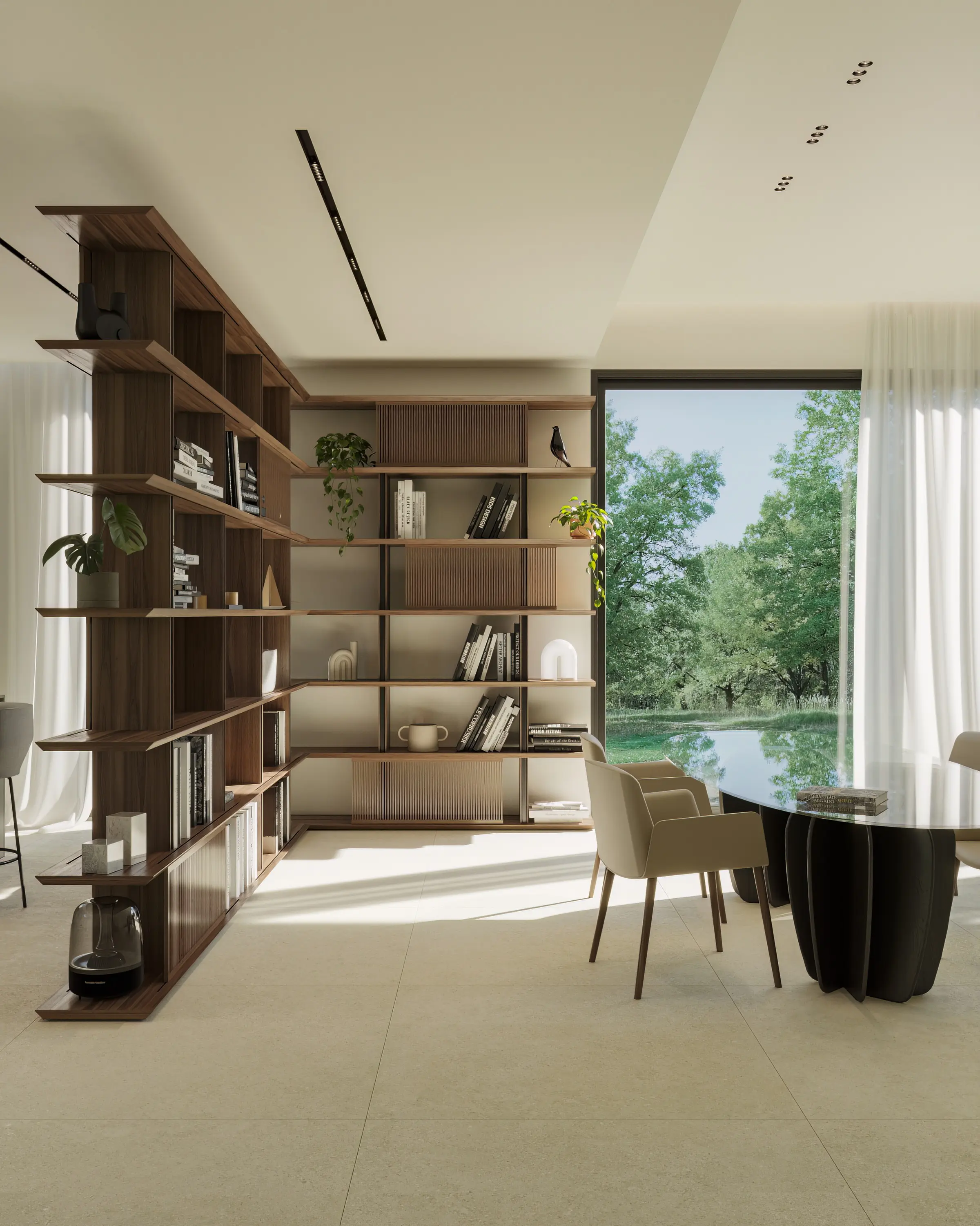Stockholm bookshelf