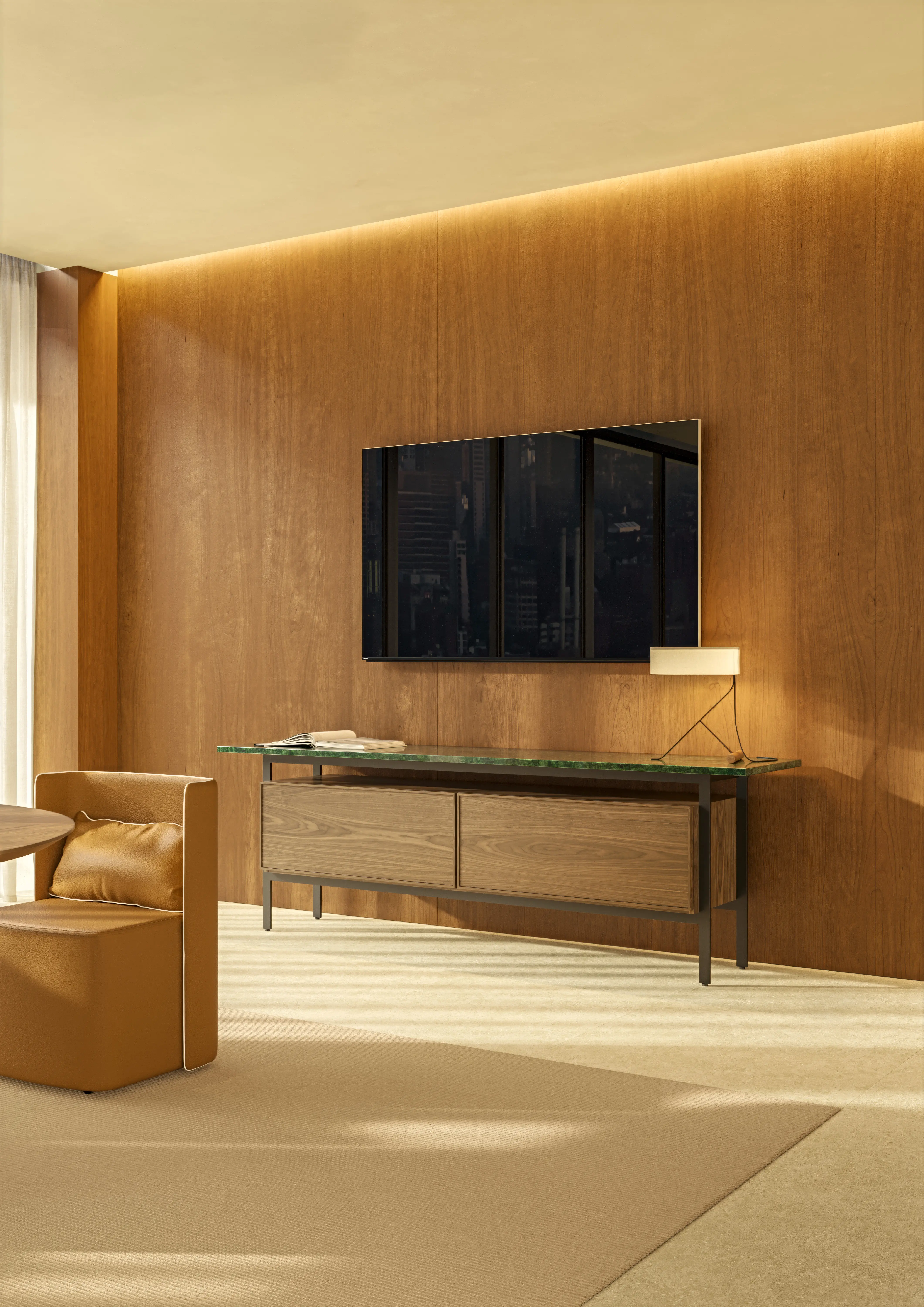 Chicago wood sideboard