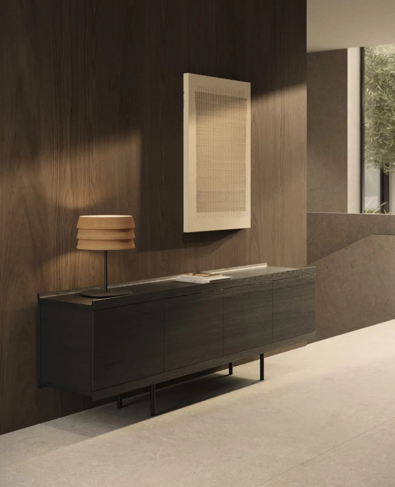 Beam sideboard