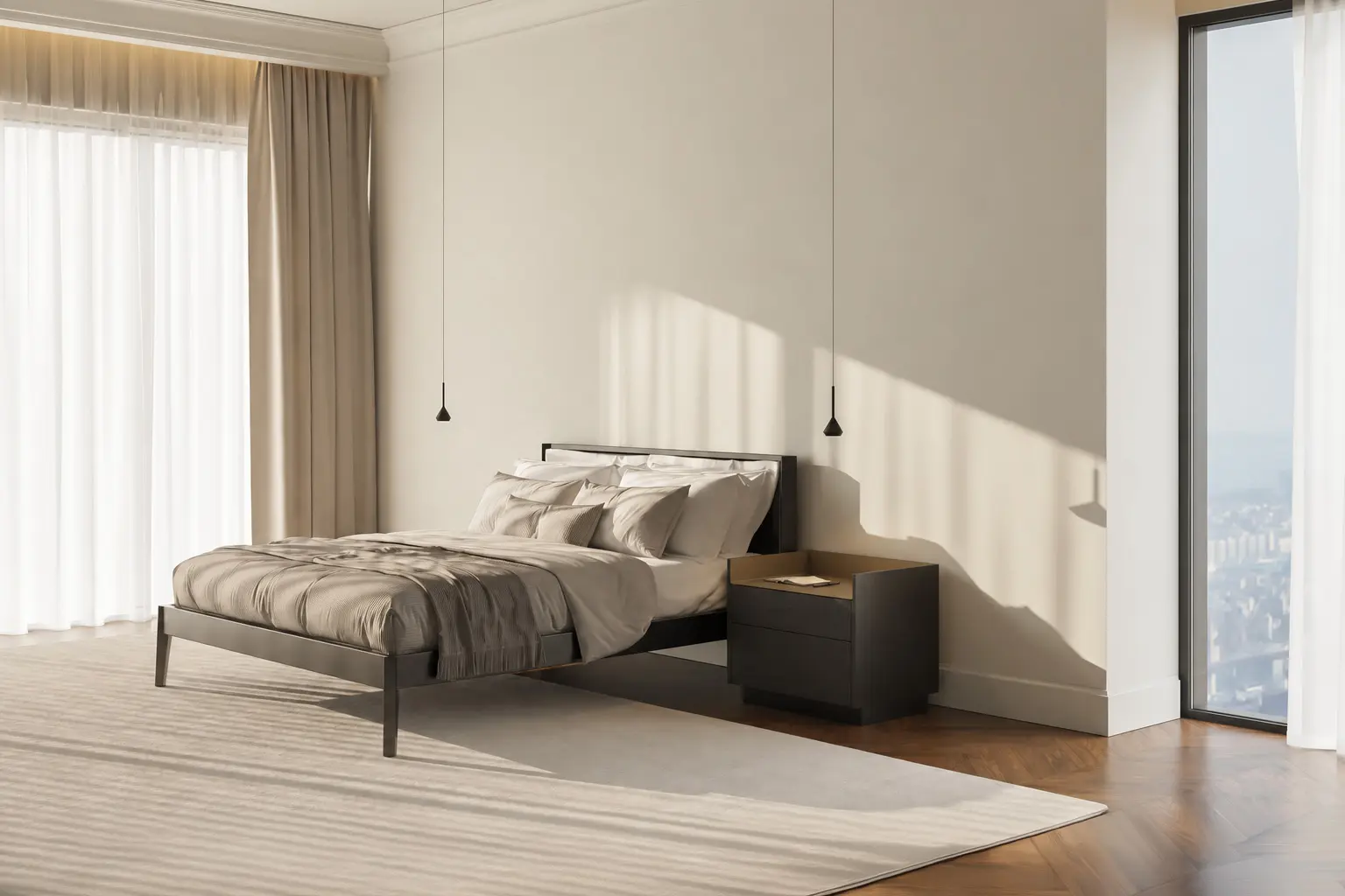 Stockholm bedside table