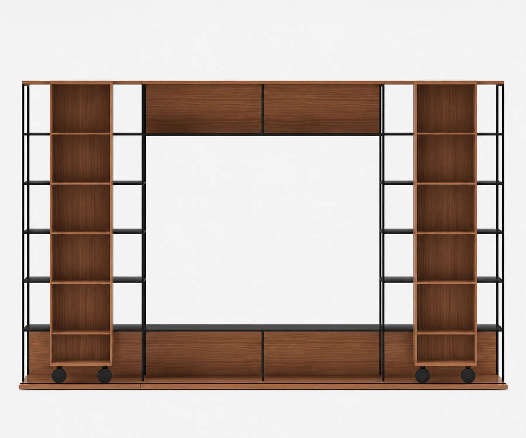 Literatura Open bookshelf TV