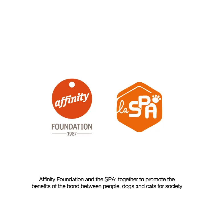 Logos de la Fundación Affinity y la SPA Logos de la Fundación Affinity y la SPA