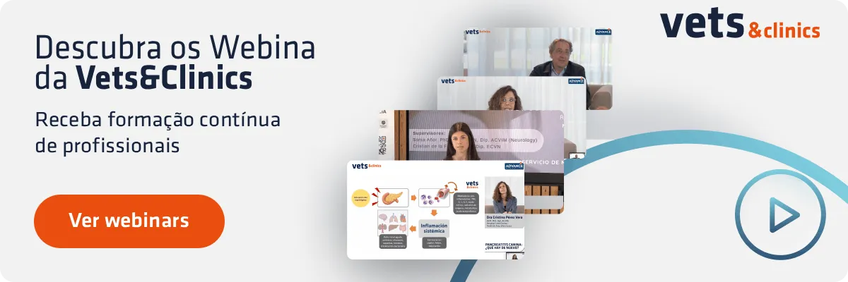 Descubra os webinars da Vets&Clinics