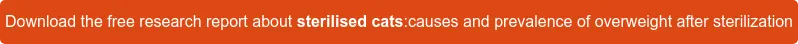 Download the free research report about sterilised cats: causes and prevalence of overweight after sterilization