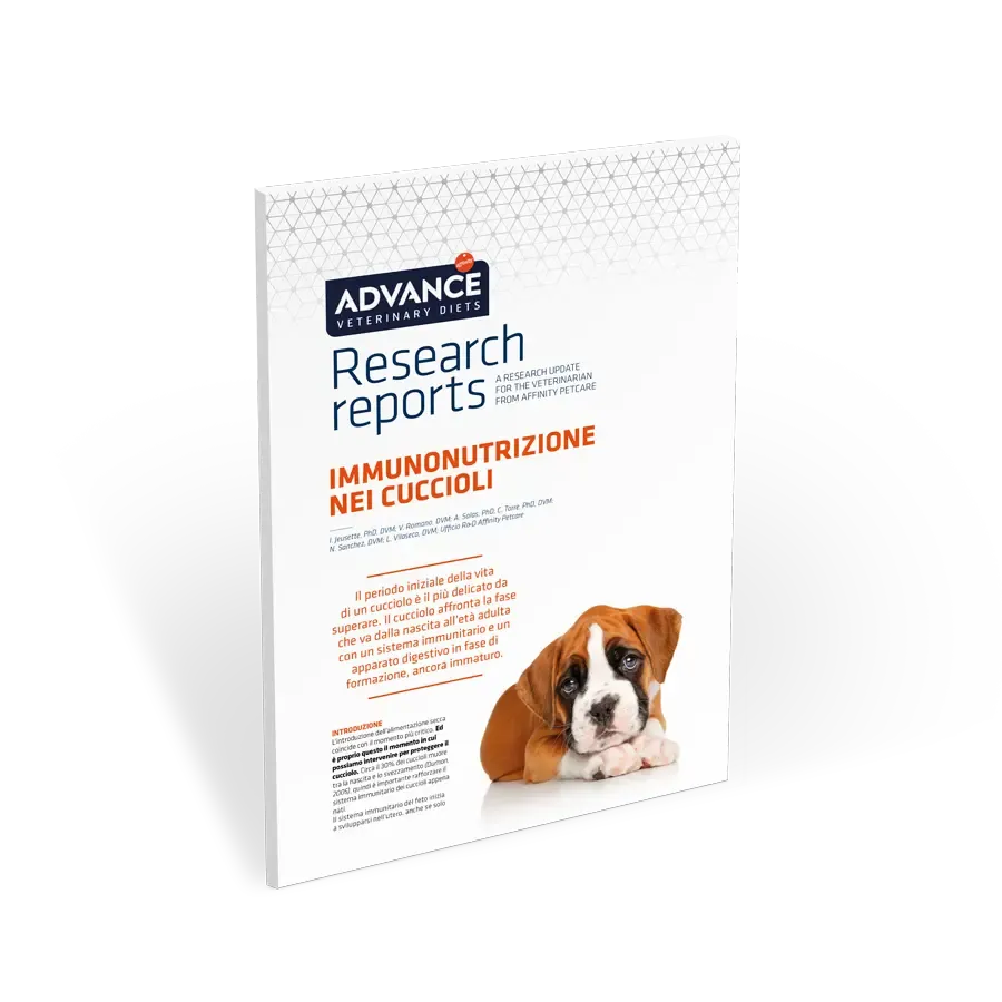 Research Report: Immunonutrizione nei cuccioli Research Report: Immunonutrizione nei cuccioli