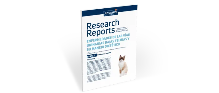Research Reports Enfermedades de las vías urinarias bajas felinas y su manejo dietético- parte 2 Research Reports Enfermedades de las vías urinarias bajas felinas y su manejo dietético- parte 2