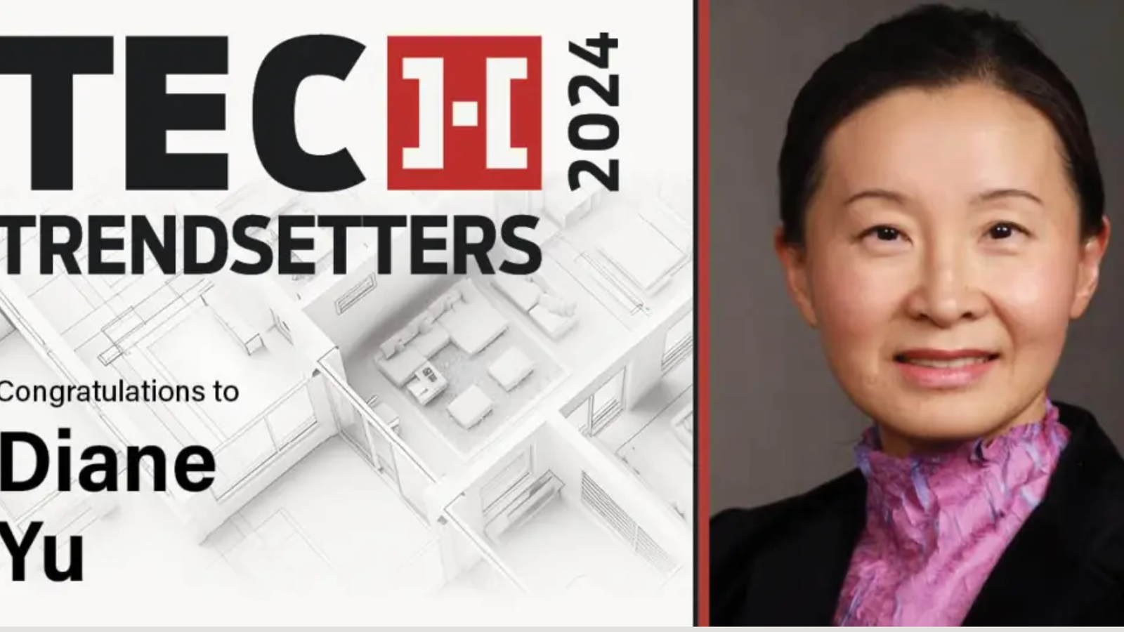 HousingWire lists TidalWave CEO Diane Yu to Tech Trendsetters 2024 award