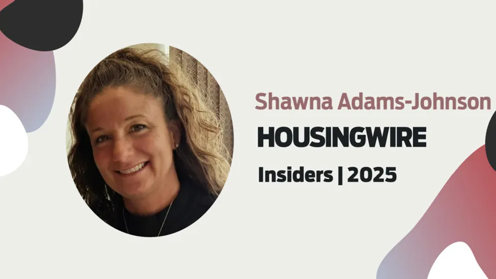 2025 Insider Award: Shawna Adams-Johnson