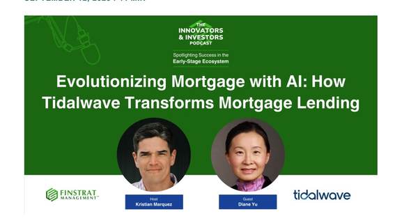 Icons and Innovators Podcast: Evolutionizing Mortgage with AI: How Tidalwave Transforms Mortgage Lending