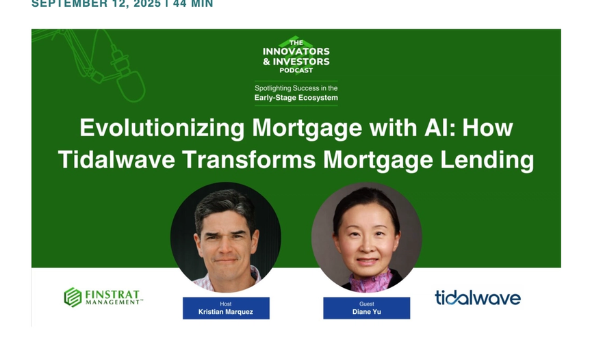 Evolutionizing Mortgage with AI: How Tidalwave Transforms Mortgage Lending