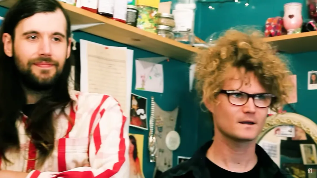 Still from the Love is Dumb music video by Lisa Prank