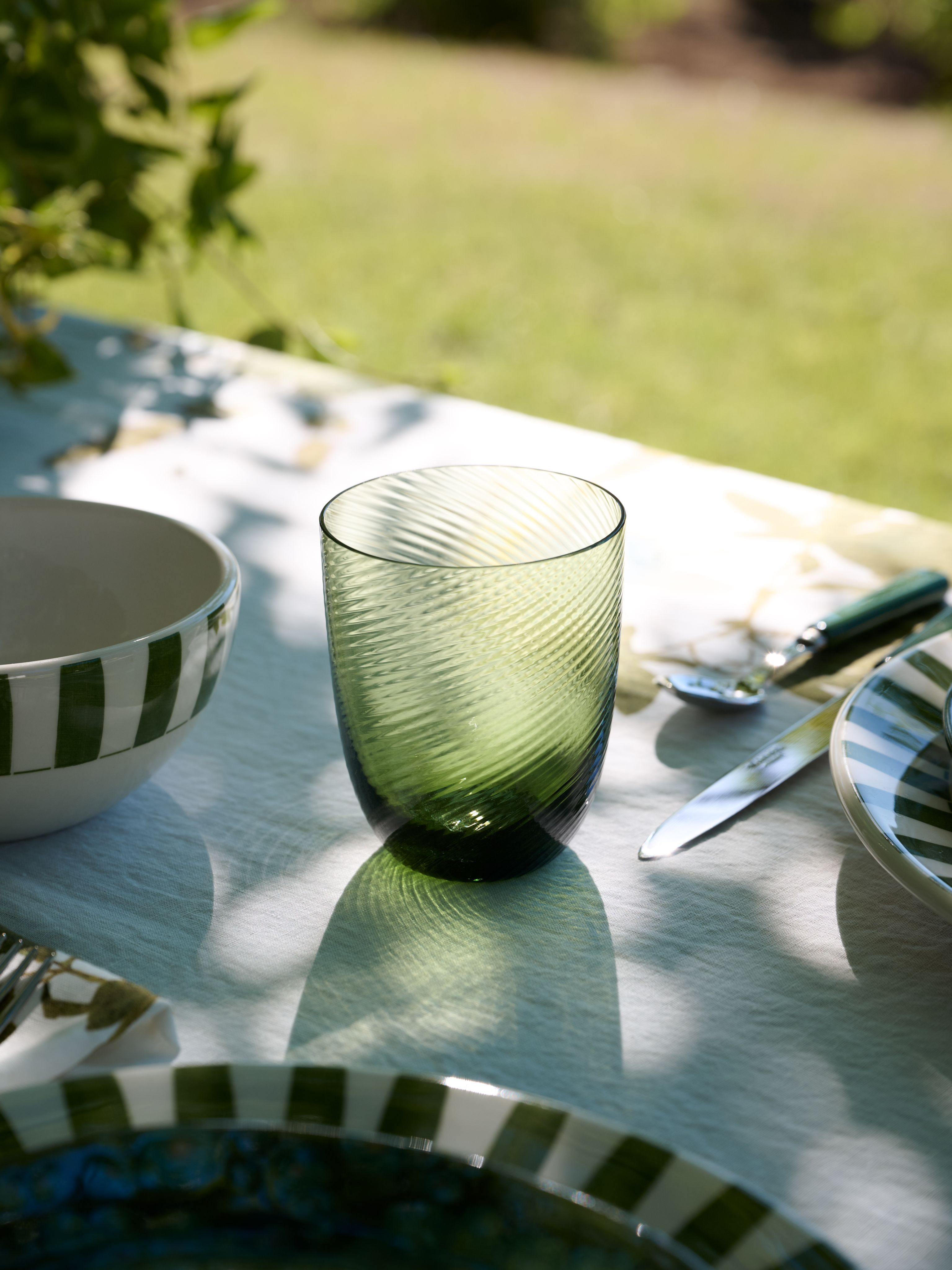 Wedgwood Salad Plate Napoleon Ivy Green (Queen's Ware) | Ken Fulk