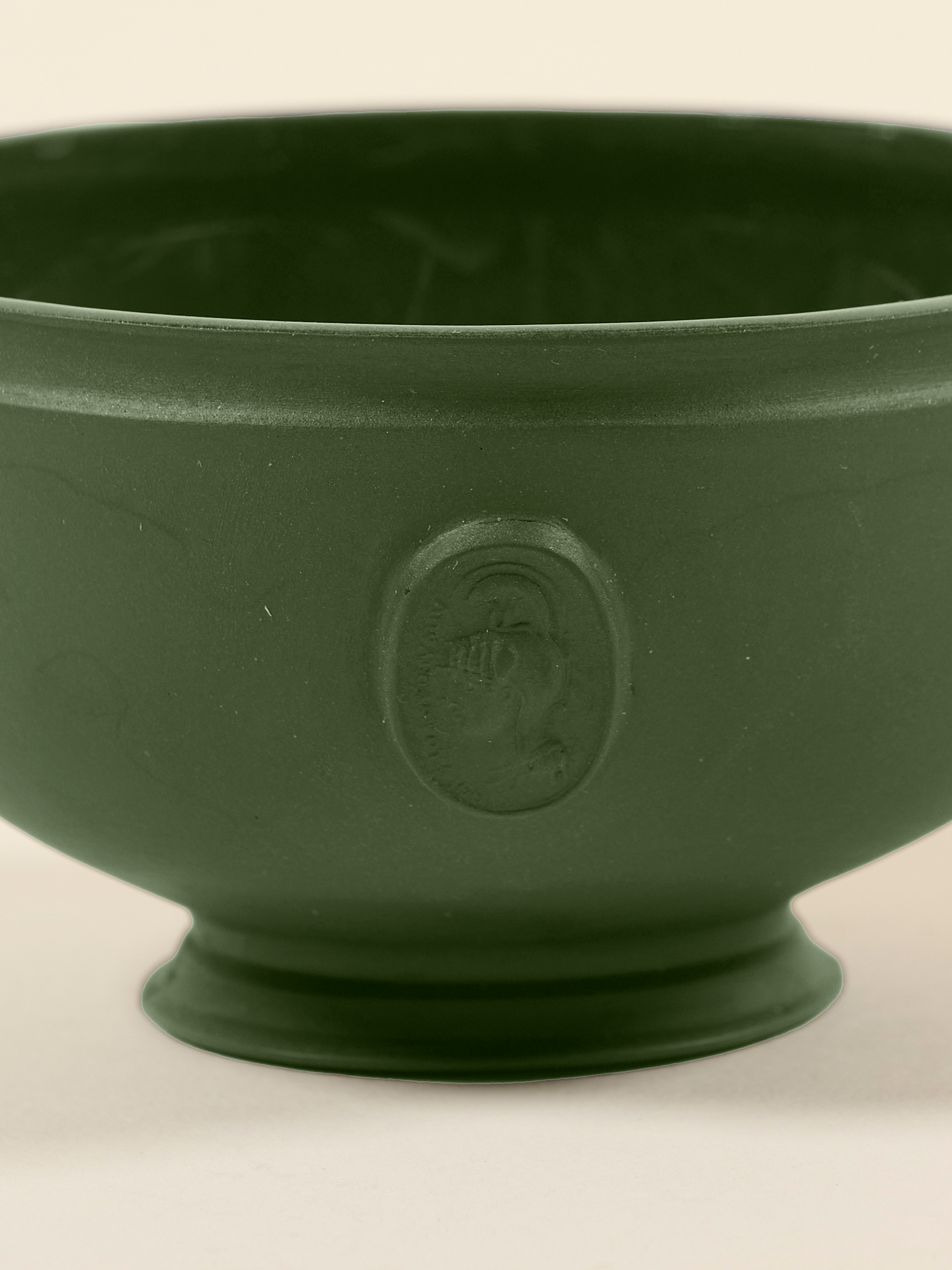 Wedgwood Salad Plate Napoleon Ivy Green (Queen's Ware) | Ken Fulk
