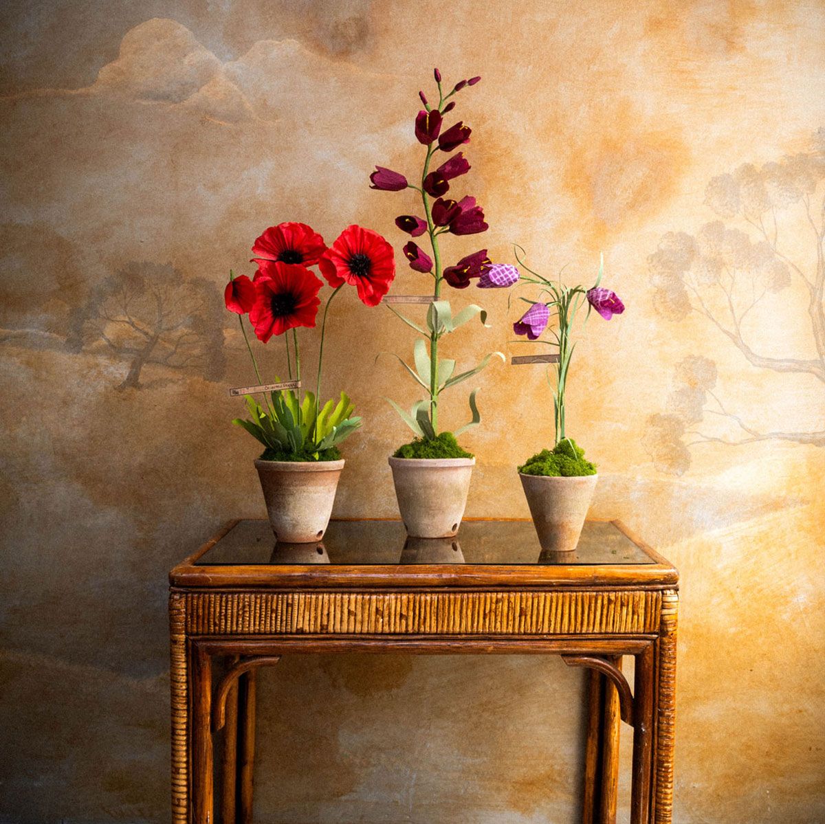 The Green Vase Paper Flowers | Ken Fulk