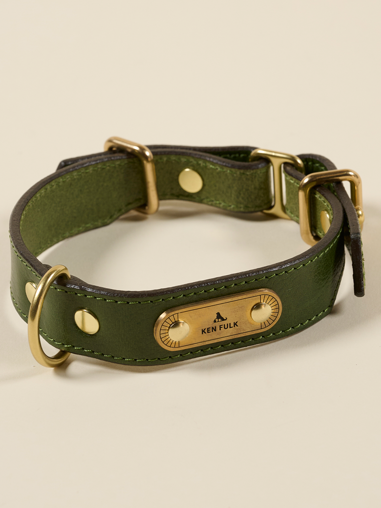 Gentleman Dog Collar - Small | Ken Fulk