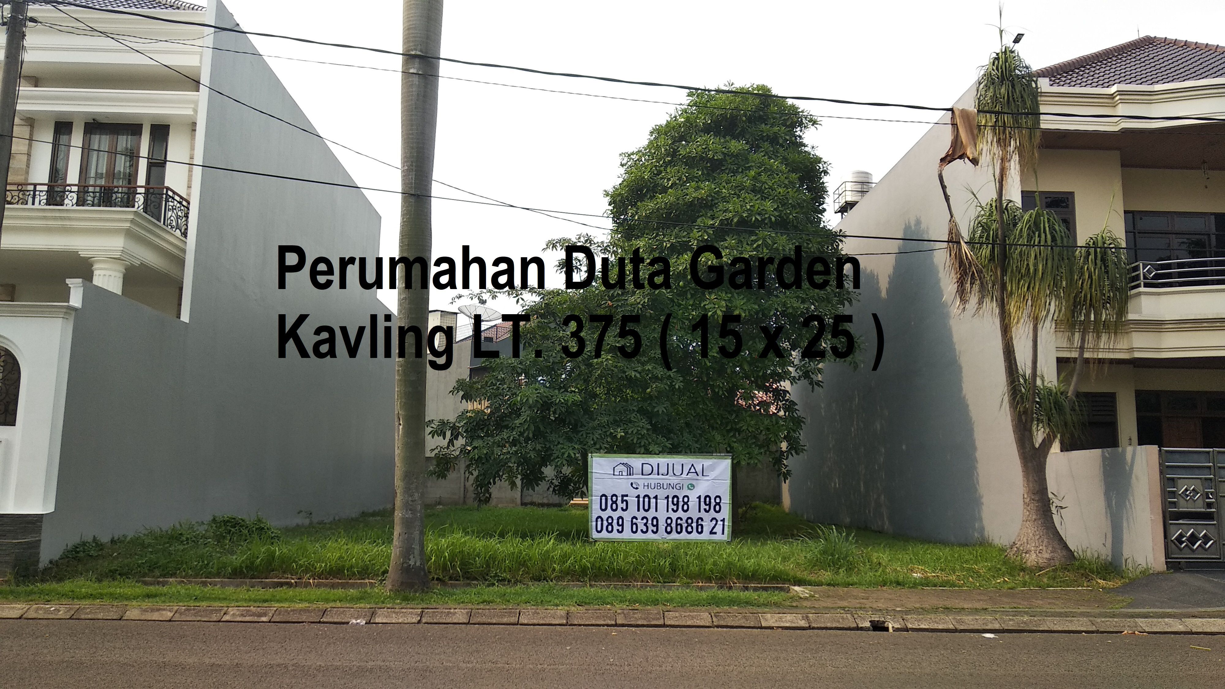 Kavling di Duta Garden, Rp 4.5 M
