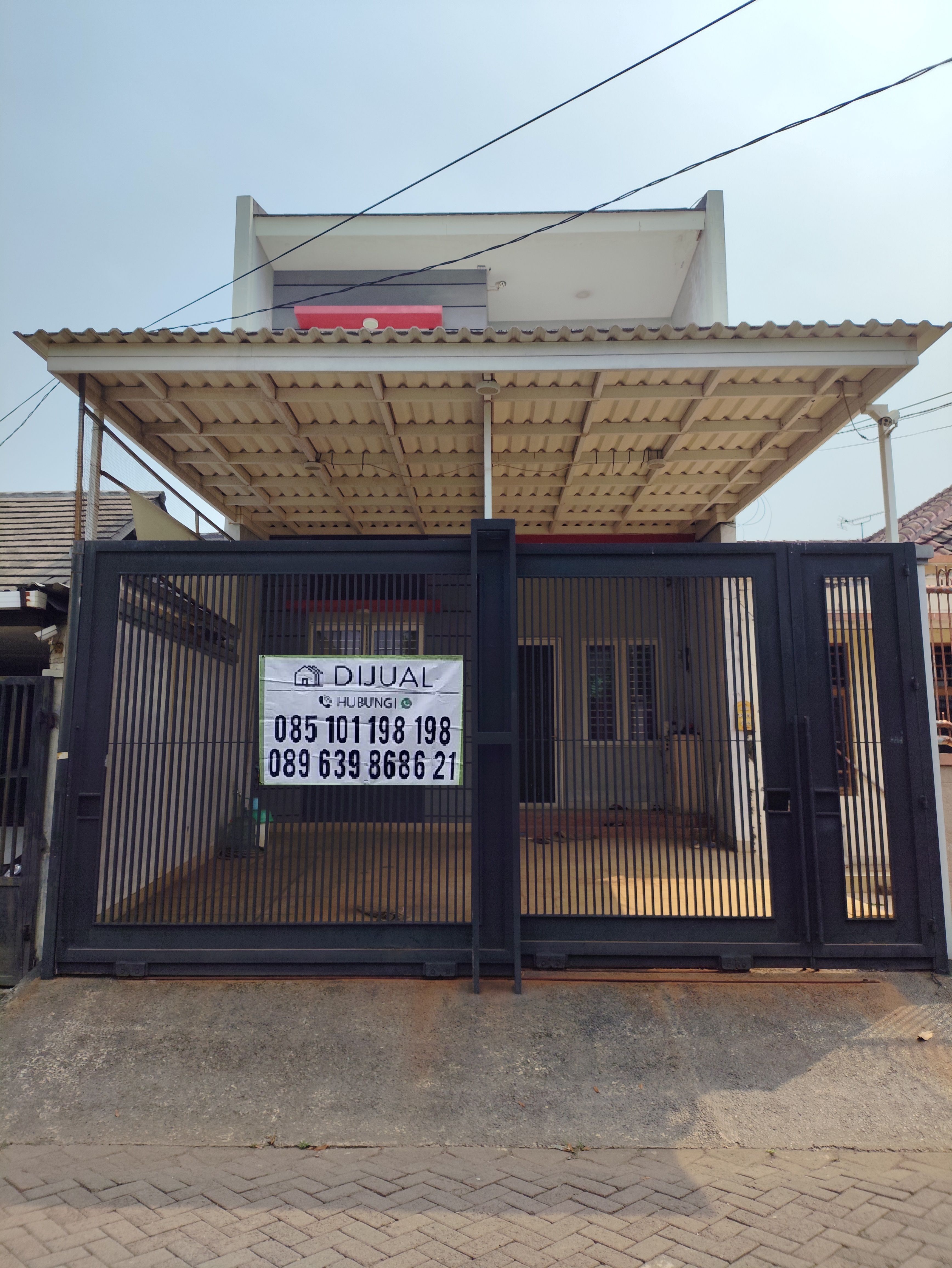 Duta Garden 2 lantai 6x20 hadap Selatan