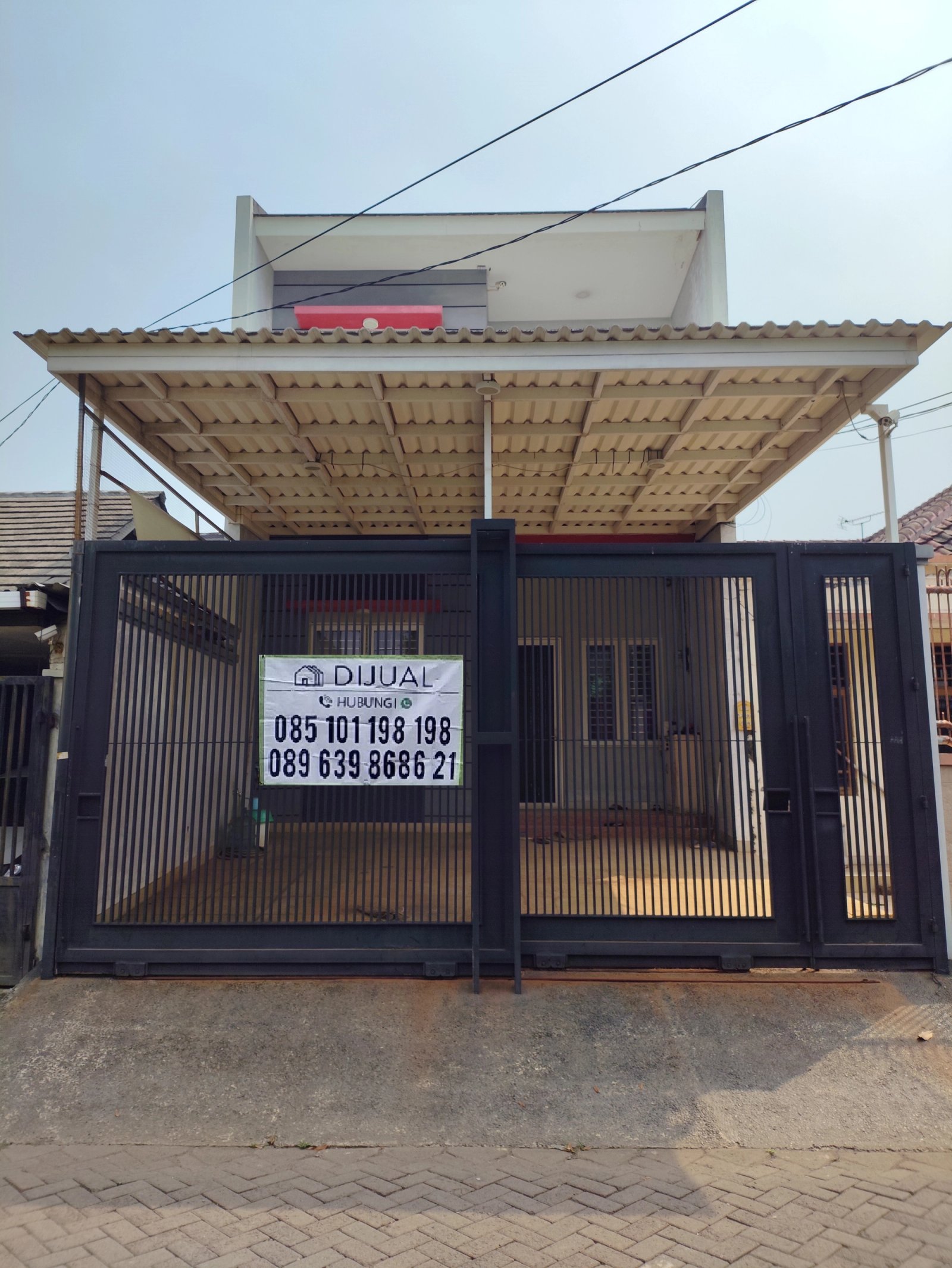 Duta Garden 2 lantai 6x20 hadap Selatan