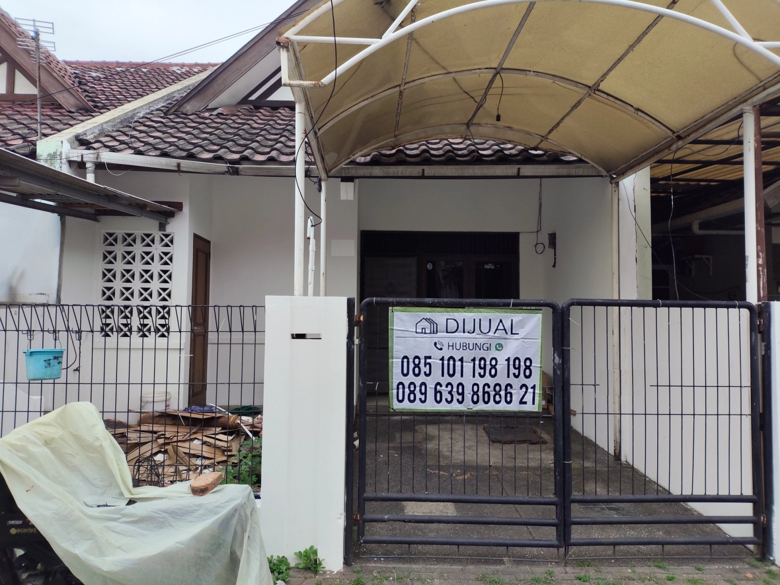 Duta Garden 1 lantai 6x17 hadap Utara